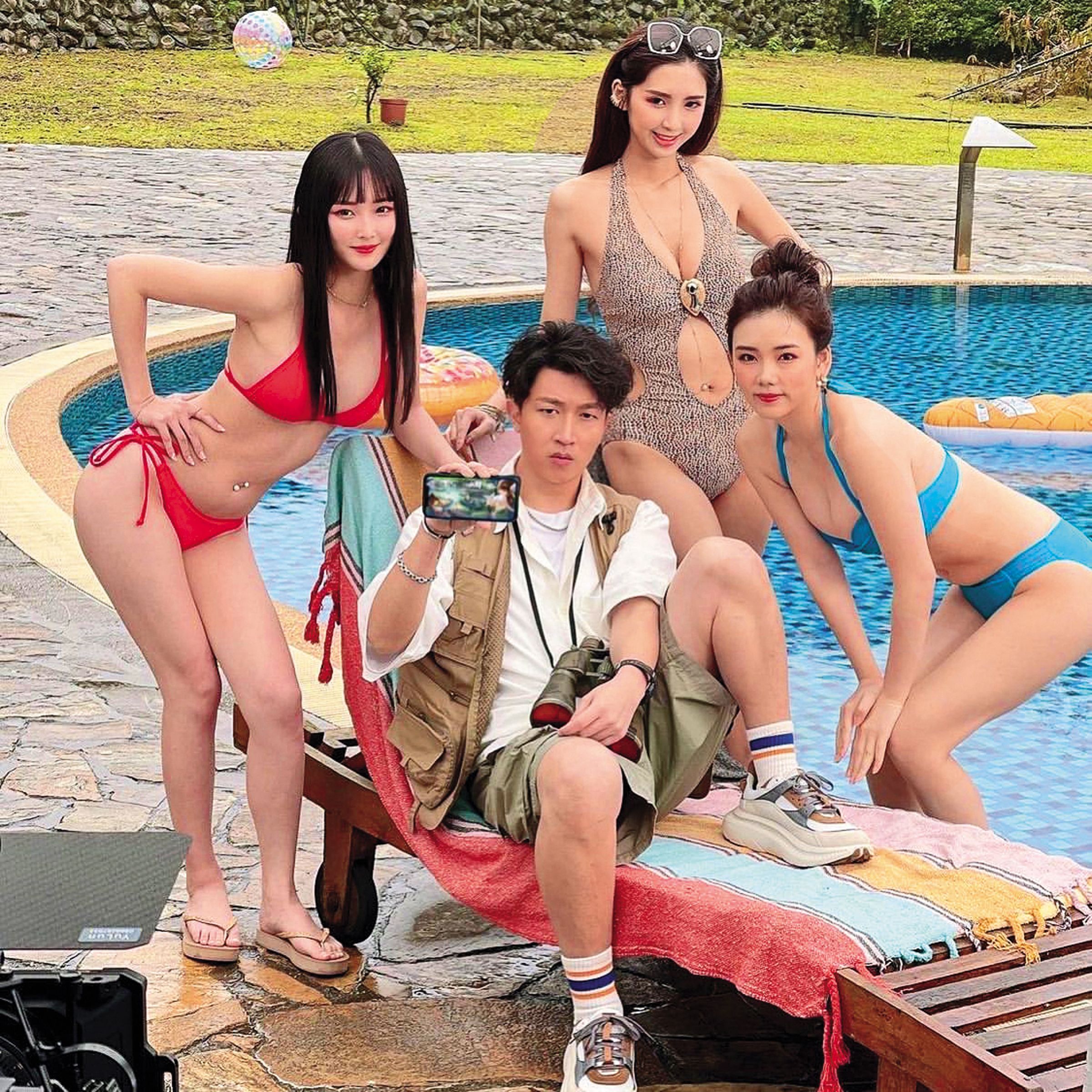 張立東因拍攝YouTube節目和各領域女神合作,被封「女神收割機」。(翻攝自張立東IG)