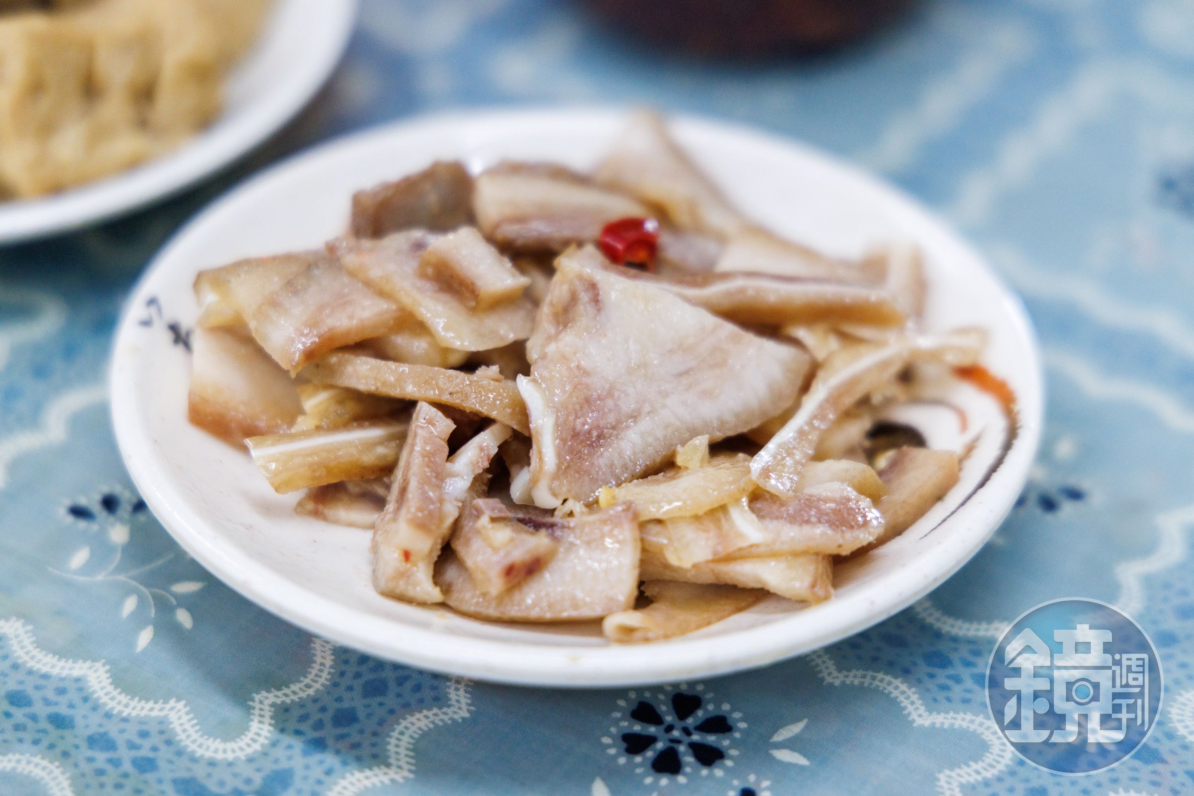 「豬耳朵」也處理得很乾淨。(30元/份)