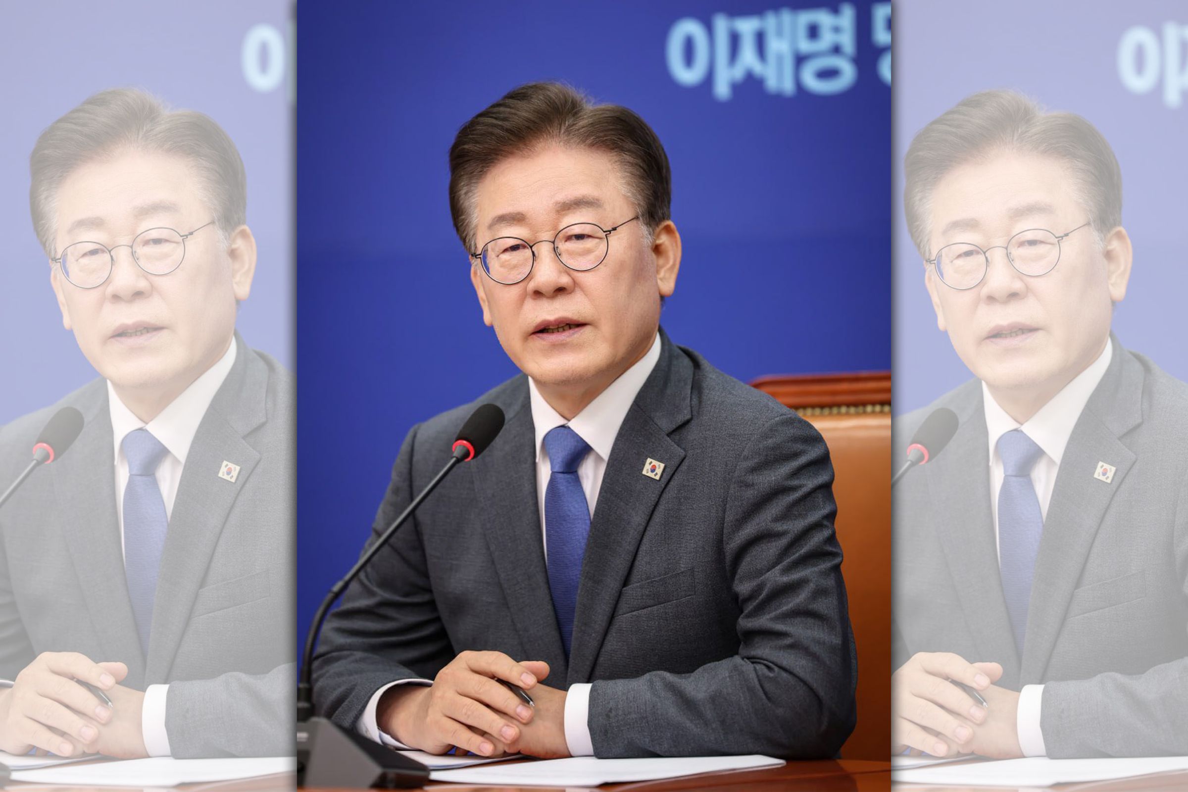 共同民主黨代表李在明今早遇襲，左頸受傷，目前正在首爾大學附設醫院進行手術。（翻攝自X@Jaemyung_Lee）