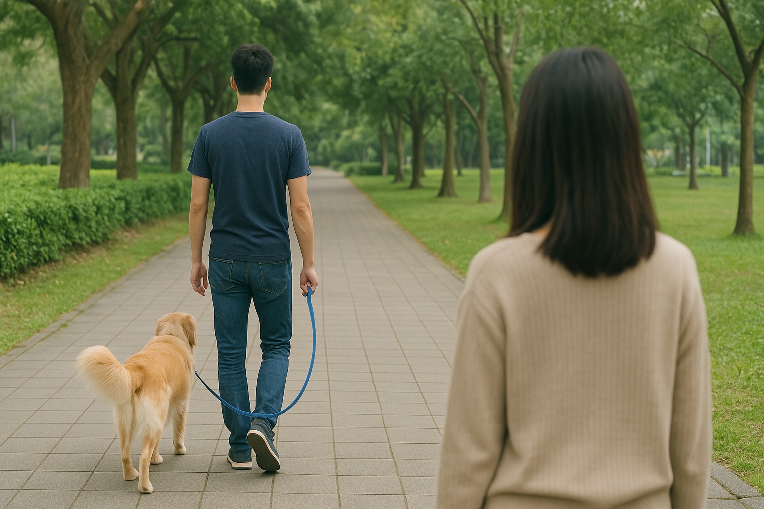 男子指控被一名女志工跟蹤騷擾，法院審理判決女志工無罪。（示意圖，ChatGPT生成）