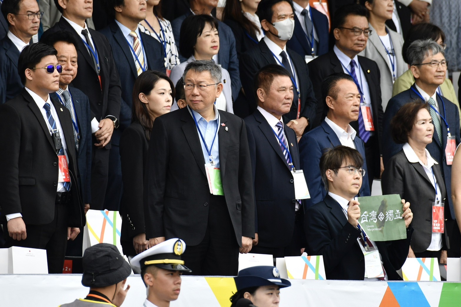 柯文哲今參與總統就職典禮,下午也召開記者會針對賴清德講稿提出質疑。