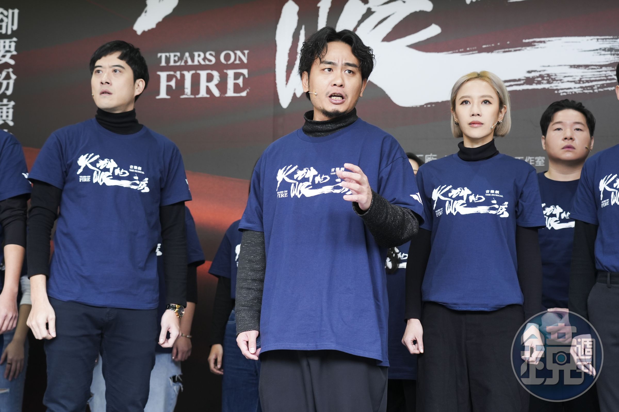 滅火器主唱楊大正主演音樂劇《火神的眼淚》，提到視遭刪預算爭議，希望決定預算的人高抬貴手。
