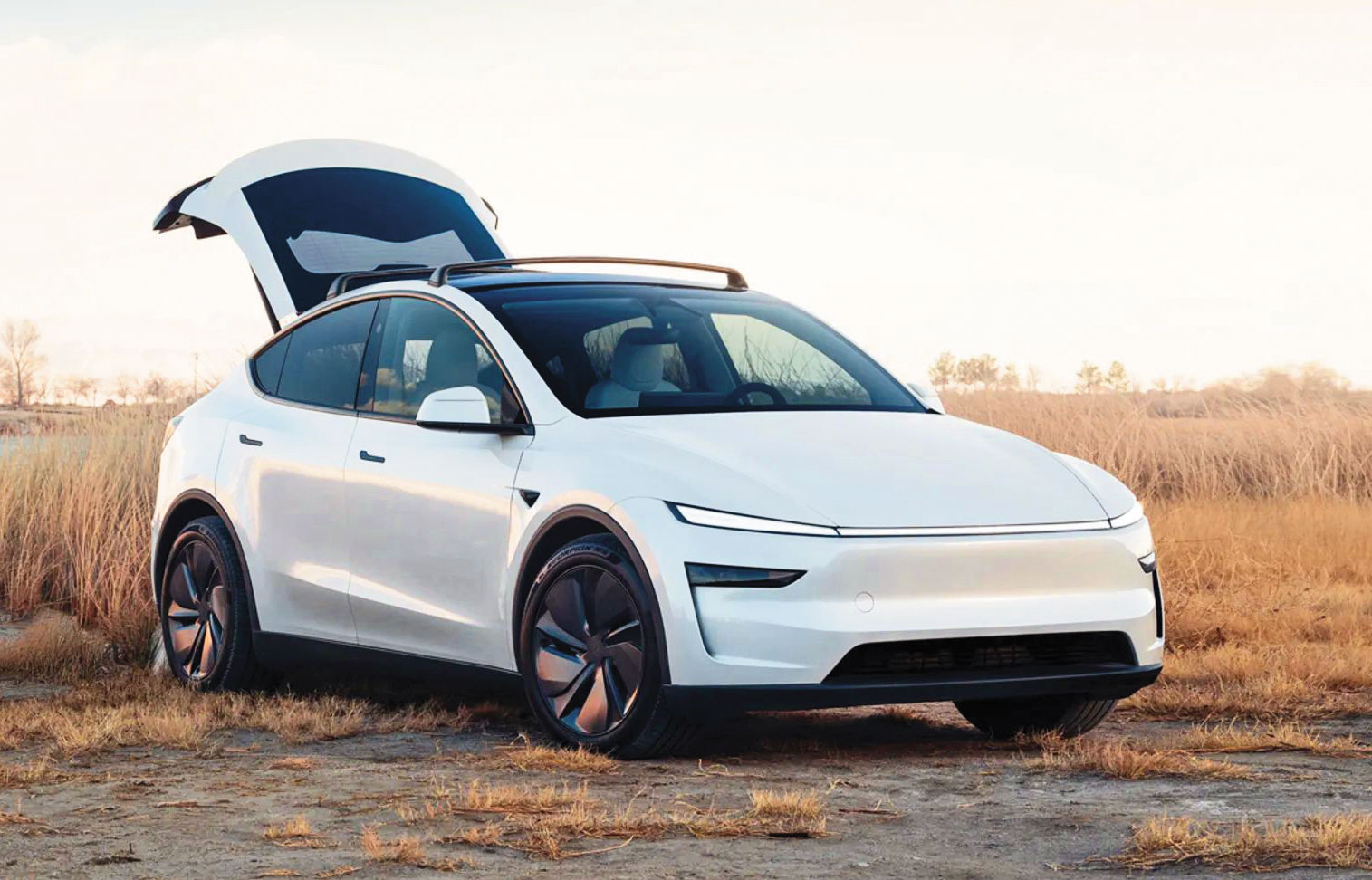 林姓少校偵查員收受價值逾240萬元的特斯拉Model Y。（示意圖，特斯拉提供）