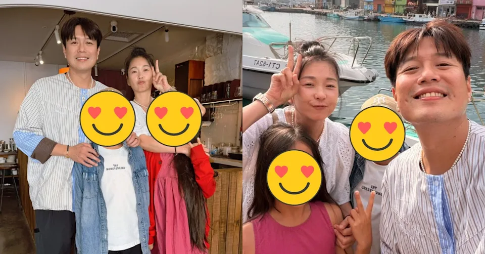 李易與六月走過婚姻低潮，夫妻倆很有自己的儀式感，6月時曾慶祝水晶婚。（李易臉書）