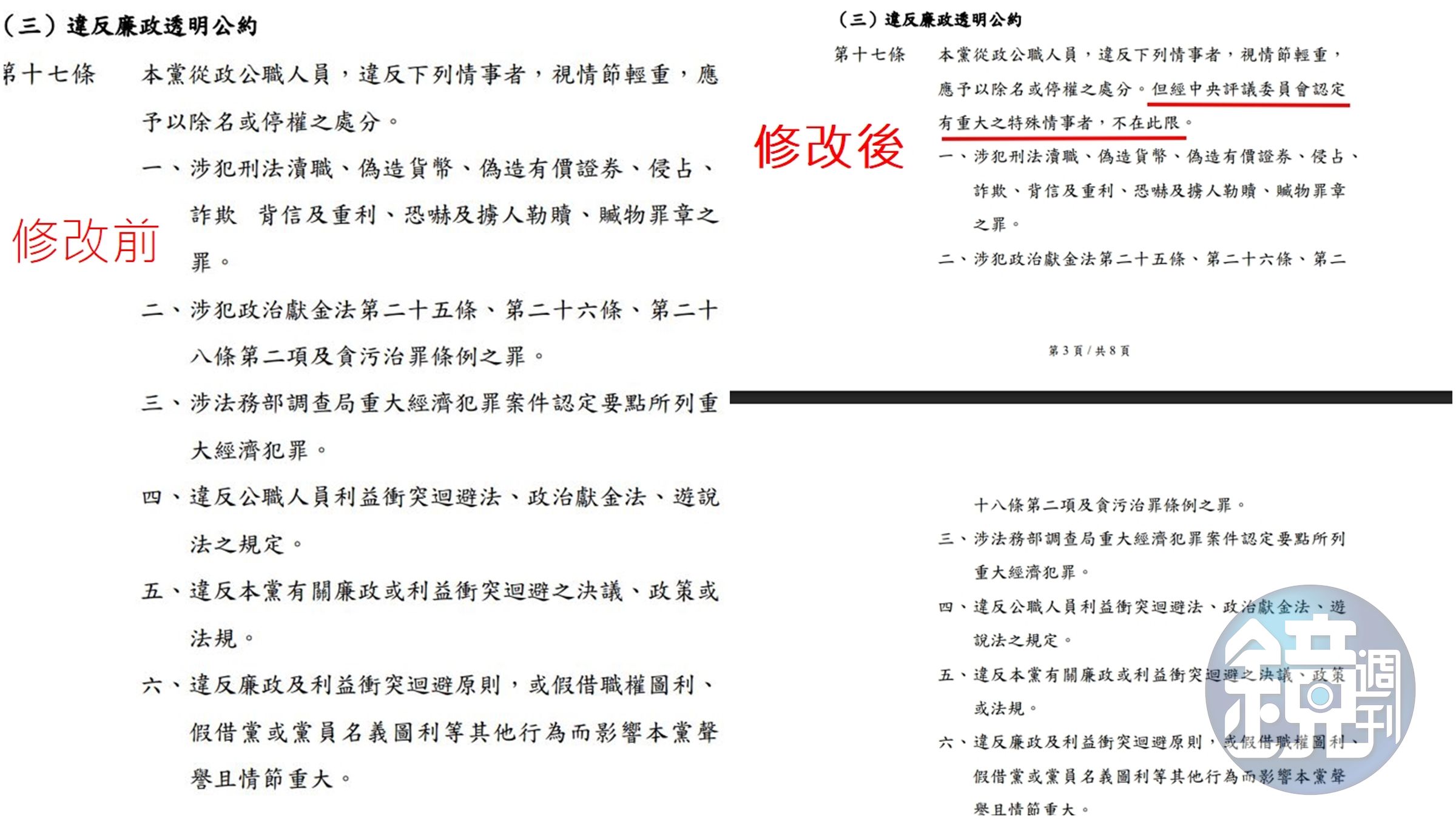民眾黨《紀律評議裁決準則》悄悄加上兩句話，被認為是為柯文哲「解套」。