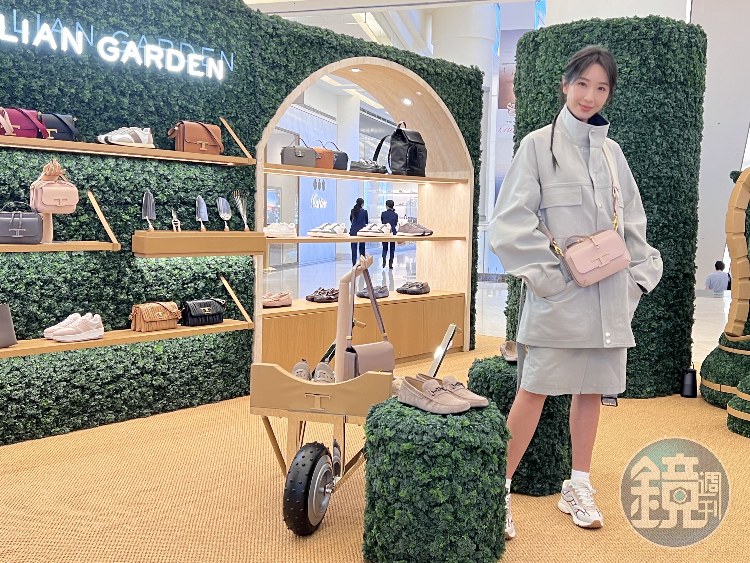 隋棠透露自己很少以這樣的造型出席公開場合。