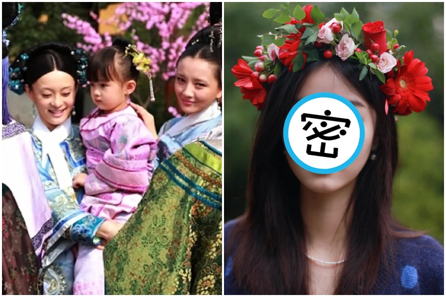 《後宮甄嬛傳》飾演溫宜公主的紀姿含,如今已亭亭玉立。(翻攝紀姿含小紅書、紀姿含微博)