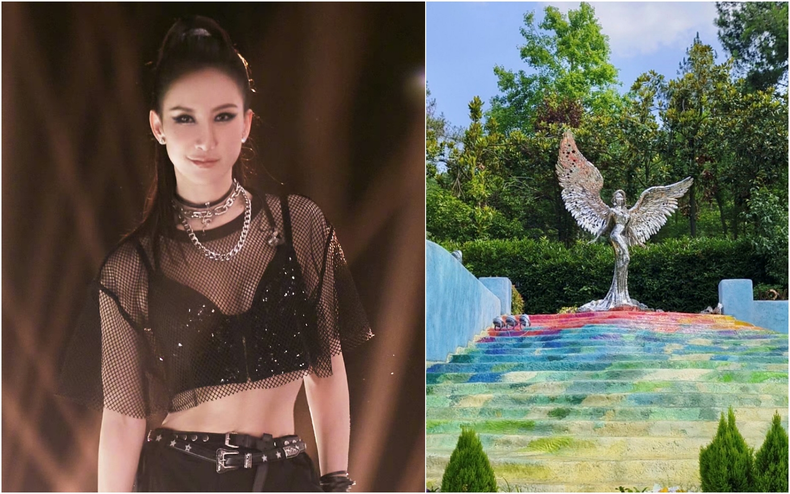 6月15日是CoCo李玟出道30週年紀念日，同時也是其藝術紀念雕像揭幕儀式的日子。（翻攝自李玟微博／李玟家人提供）