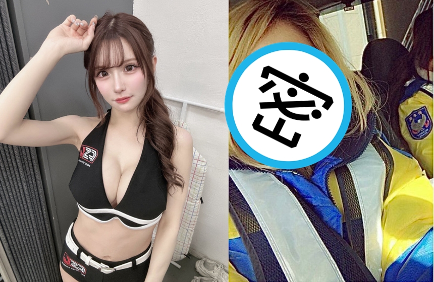 日本網紅平瀬愛里在社群公開整形前後對比照。（翻攝X@Nyairin_518）