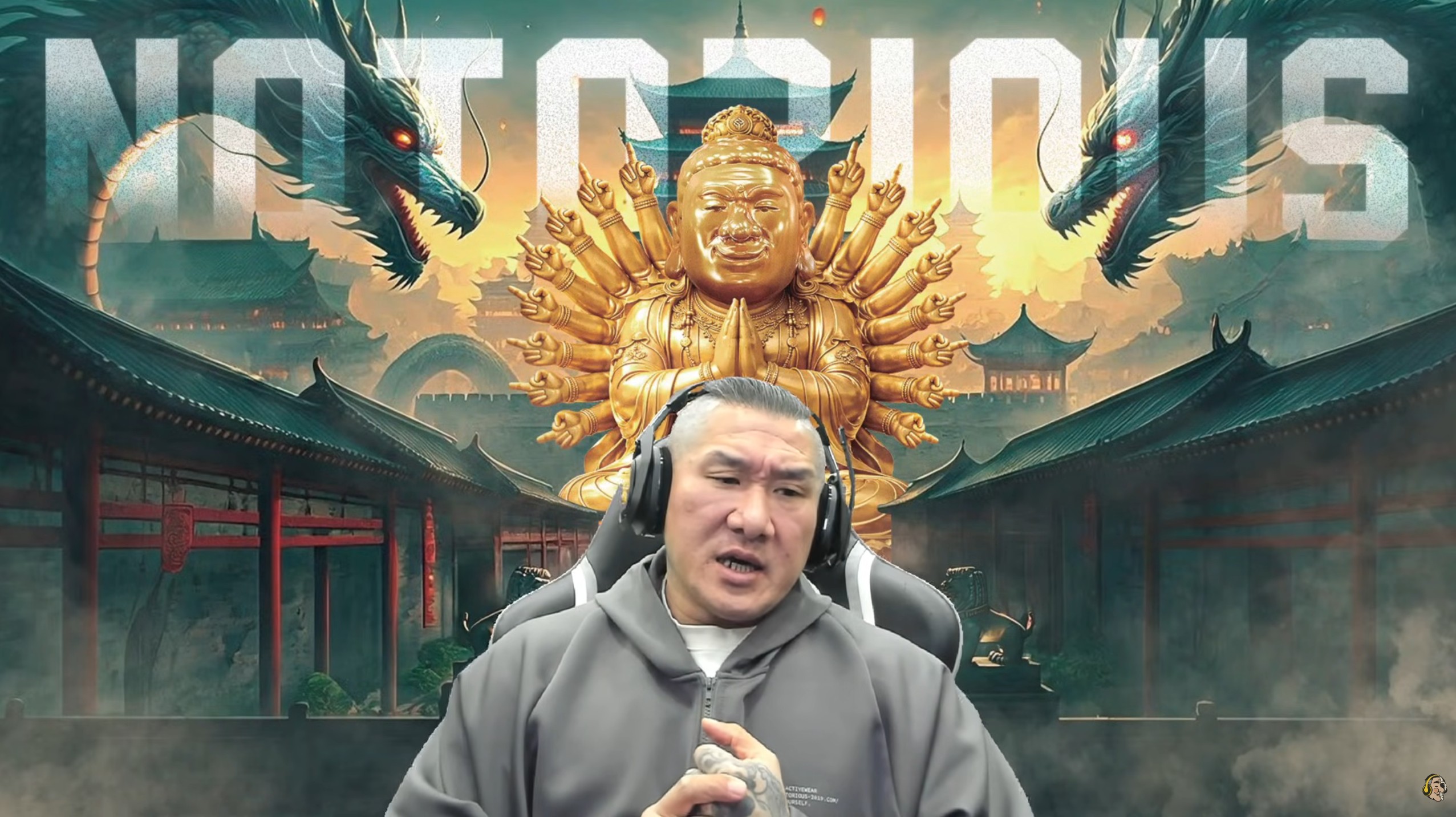 館長透露，黃國昌不排斥跟他去中國直播帶貨。（翻攝館長YT直播）
