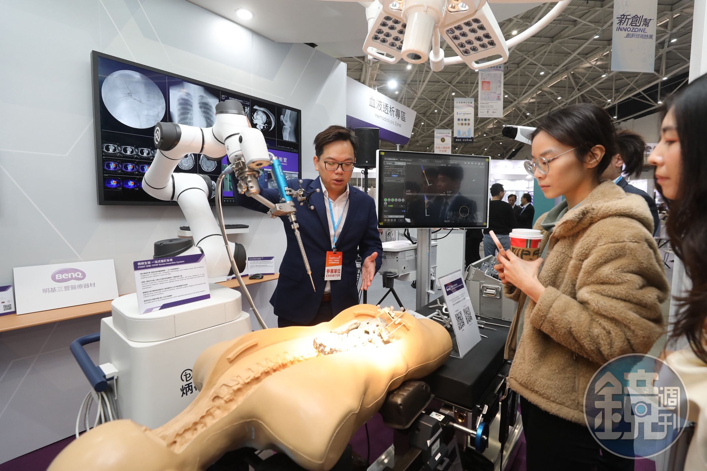 明基佳世達集團聯合集團內超過 20 家夥伴參與「2025 台灣醫療科技展」。