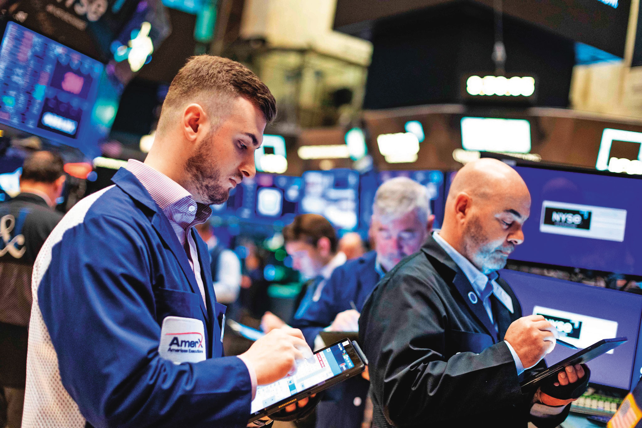 經濟數據撲朔迷離，美股呈現整理格局。（翻攝NYSE臉書）