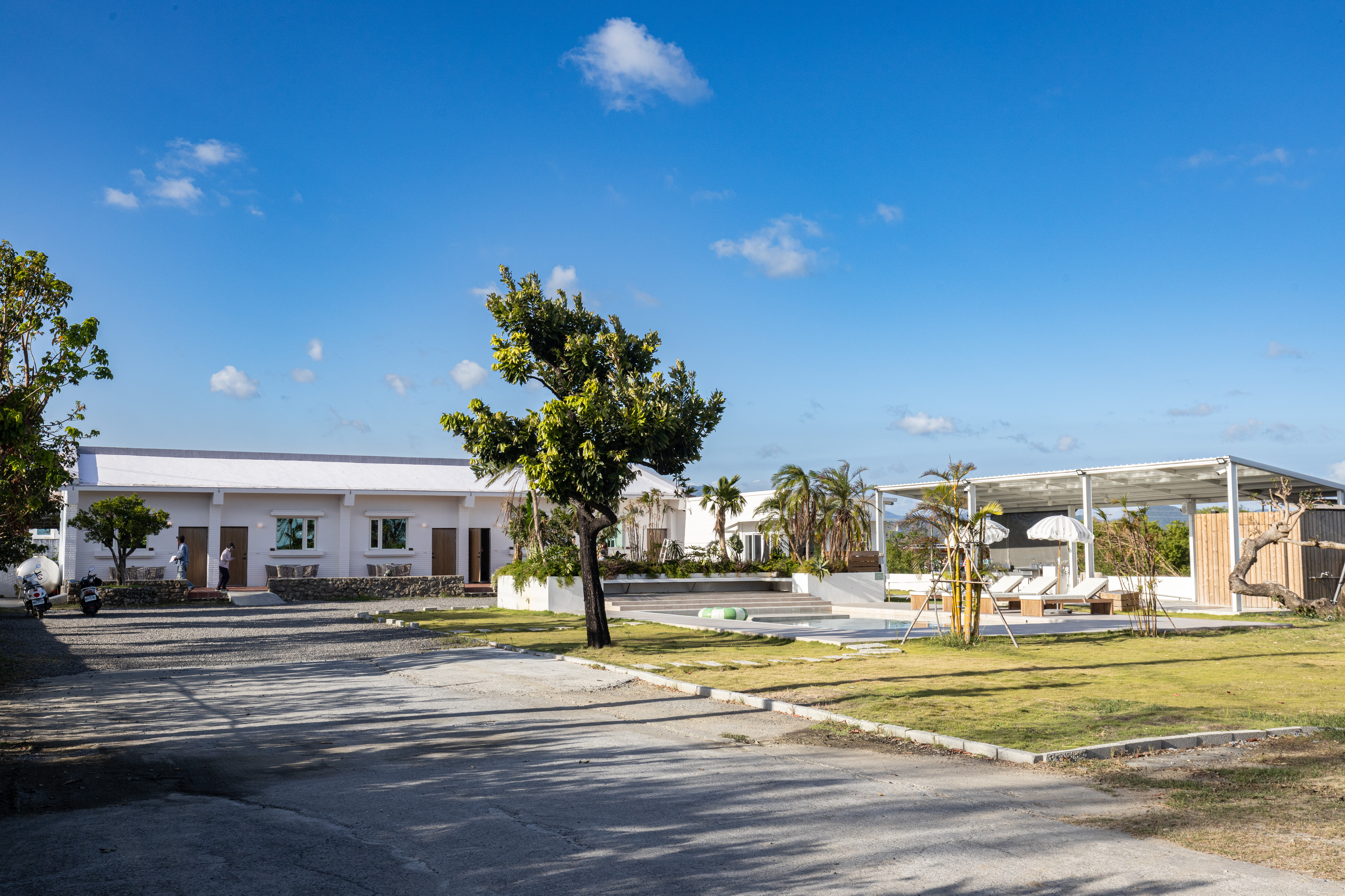 900坪大的園區直接包場使用,享受私人泳池Villa。