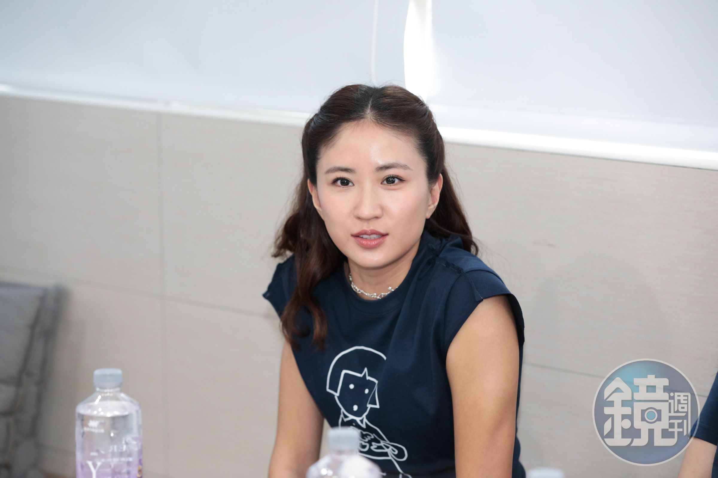 9m88最近與章廣辰傳出緋聞,但她當場誠徵男友。