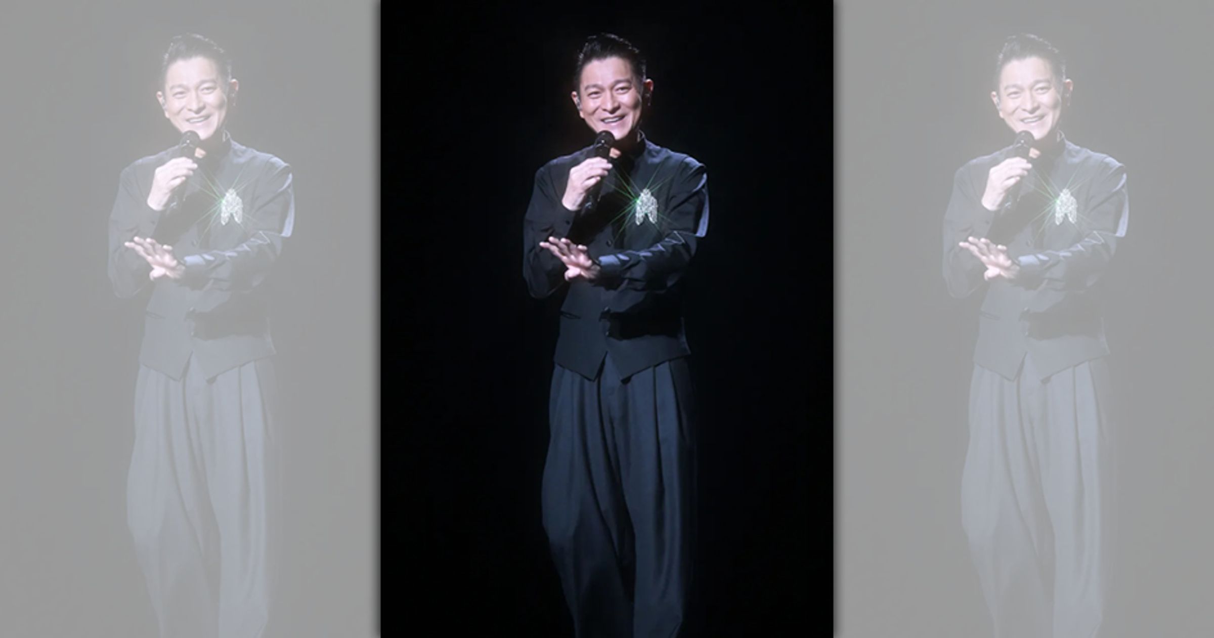 劉德華睽違11年來台開演唱會,讓歌迷嗨翻。(台灣映藝、超級圓頂提供)