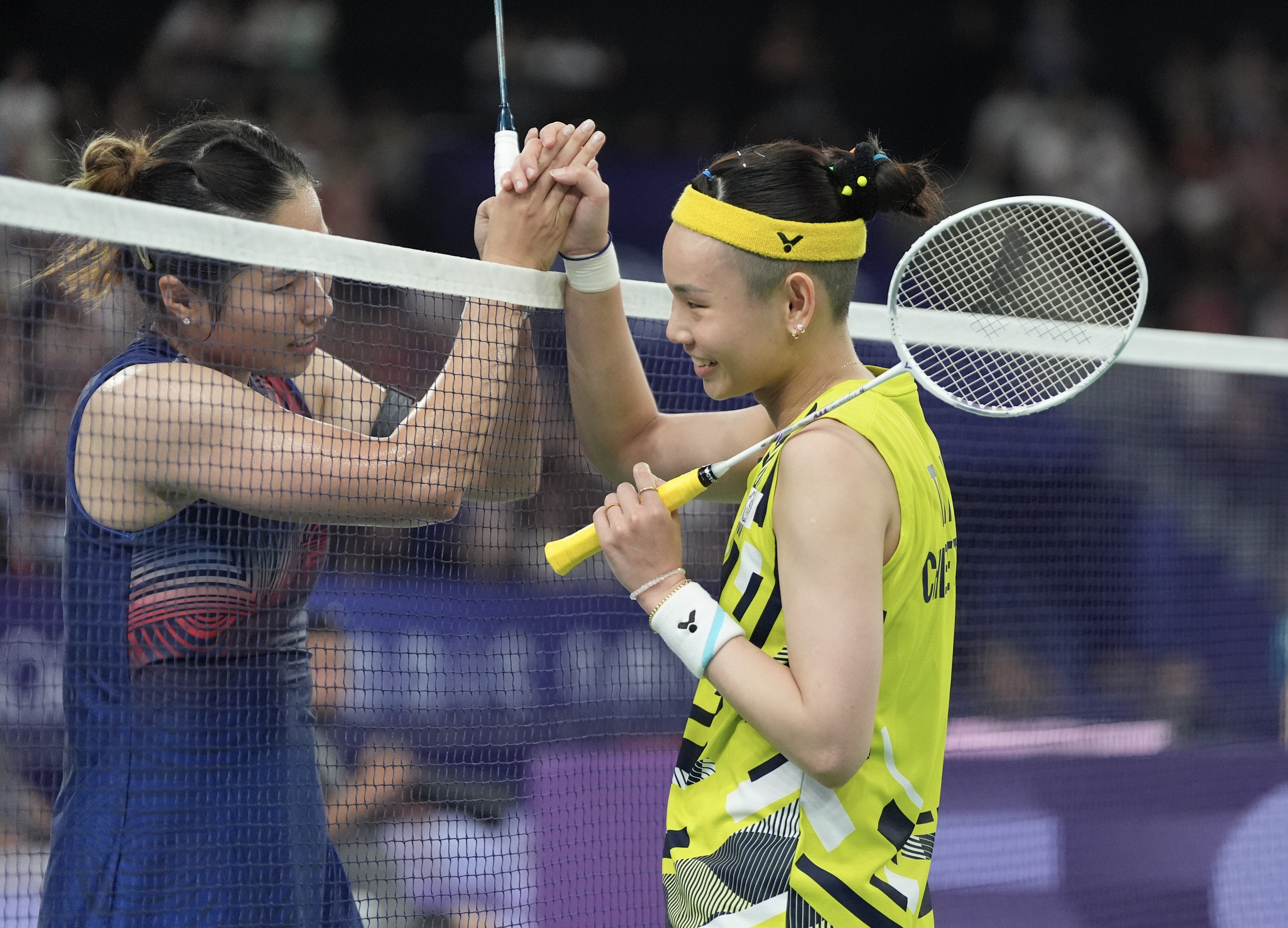 戴資穎在日本公開賽首輪以直落二晉級，不過下輪卻無緣對上好友依瑟儂。（中華奧會提供）