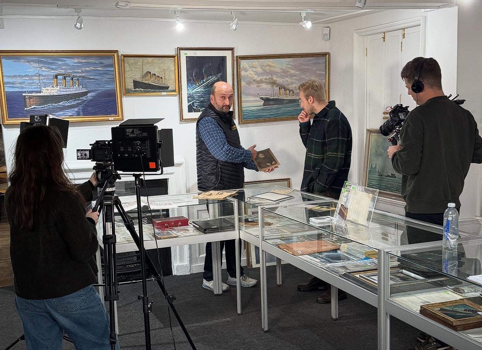 亨利阿爾德里奇父子拍賣會日前拍賣許多鐵達尼號相關紀念物。（翻攝自Instagram @henryaldridgeauctioneers）