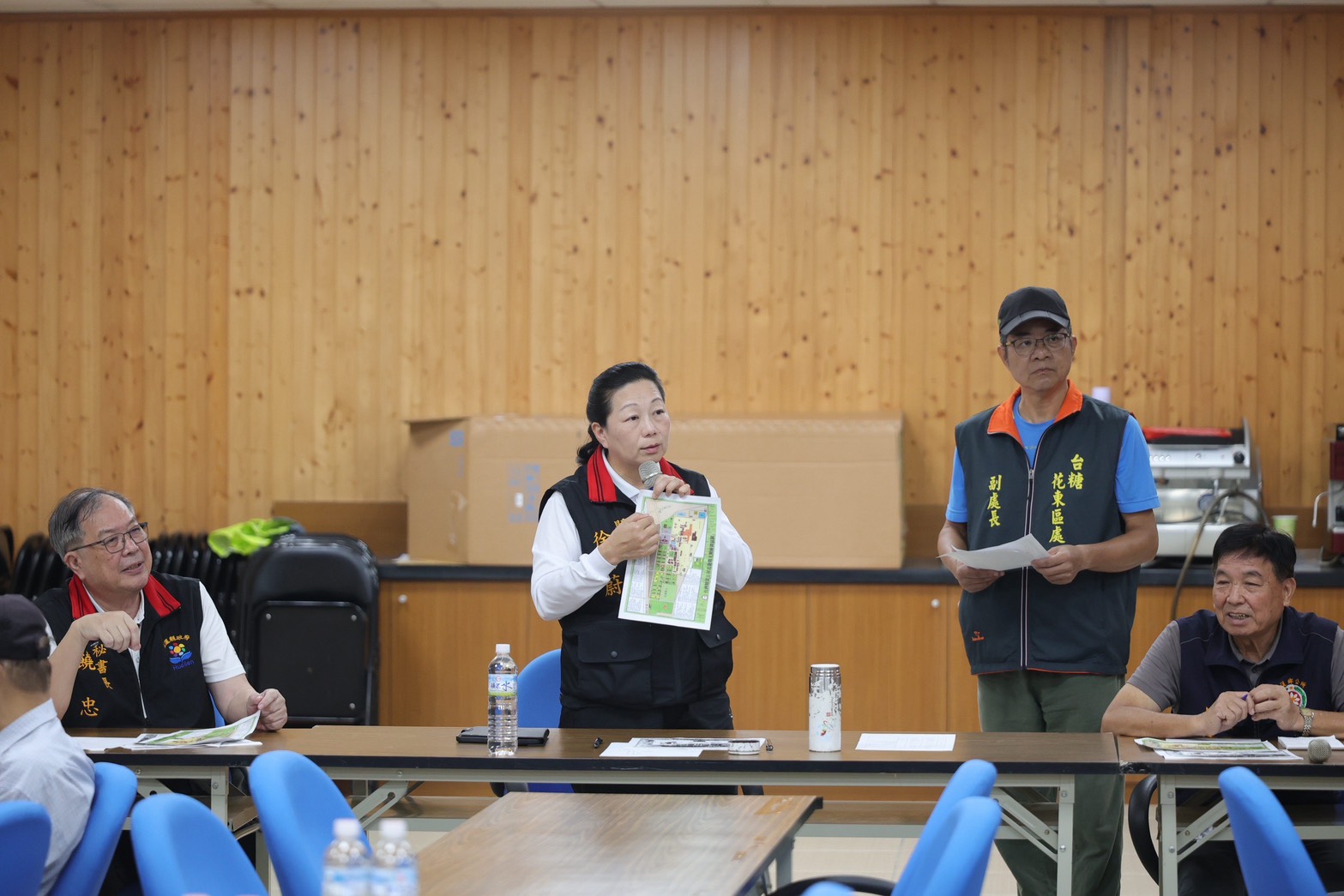 花蓮縣長徐榛蔚緊急返台。（翻攝徐榛蔚臉書）