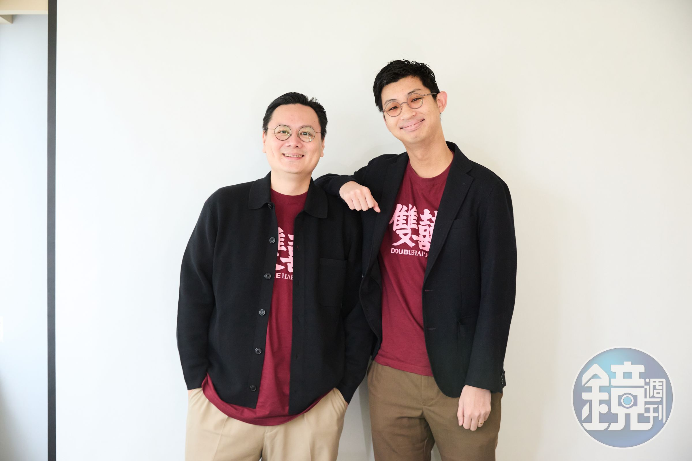 許承傑(左)分享個人籌備婚禮的經驗,苗華川(右)建議可以拍成一部電影,兩人也共同完成這部作品。
