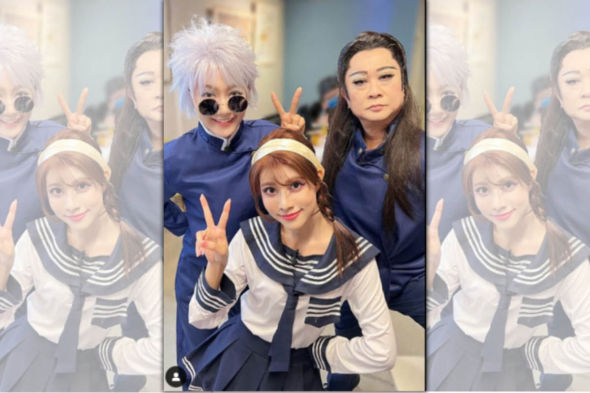 邰智源變裝秀引來網友留言狂酸。（翻攝自邰智源IG）