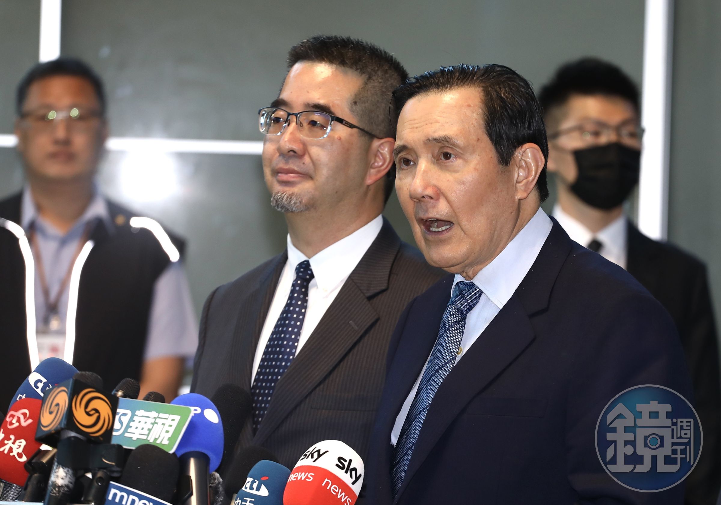 馬英九與蕭旭岑的茶壺風暴意外燒出馬可能出現失智症狀的討論。(本刊資料照)