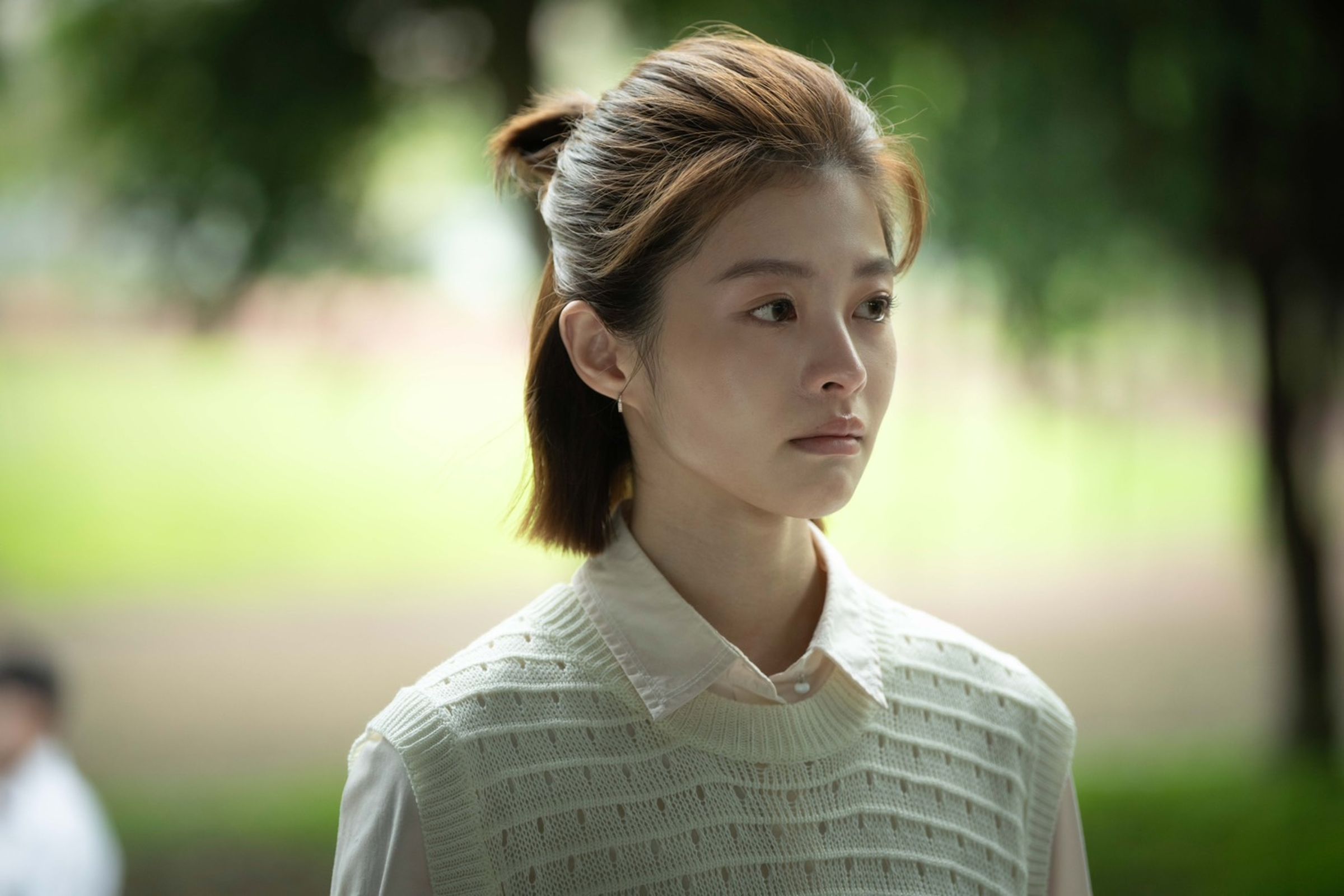 演完背負童年創傷的《我們與惡的距離2》,詹子萱想挑戰更多角色 ( CATCHPLAY+、公視、大慕可可提供)。