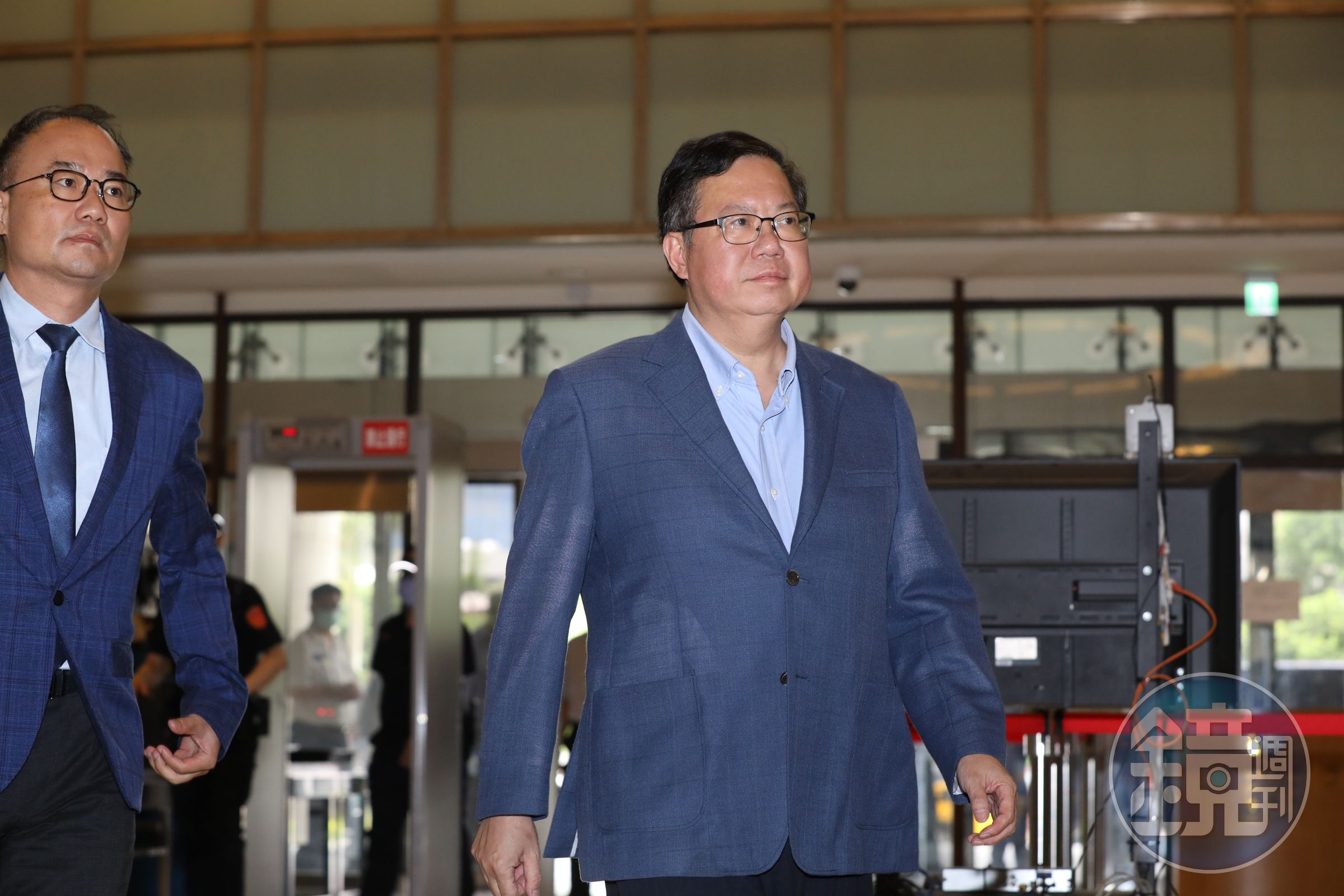 鄭文燦涉及貪污罪,昨日裁定羈押禁見2個月。