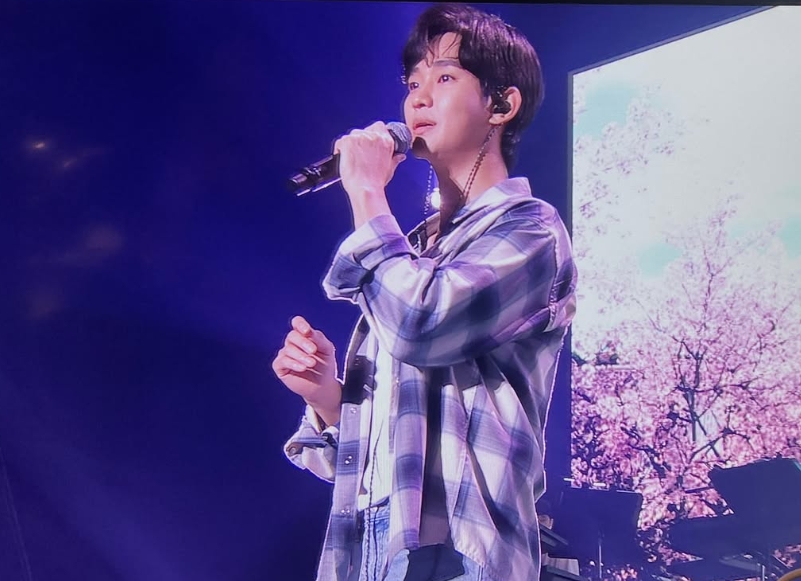 金秀賢3月將在高雄櫻花季獻唱。（翻攝自soohyun_k216 IG）