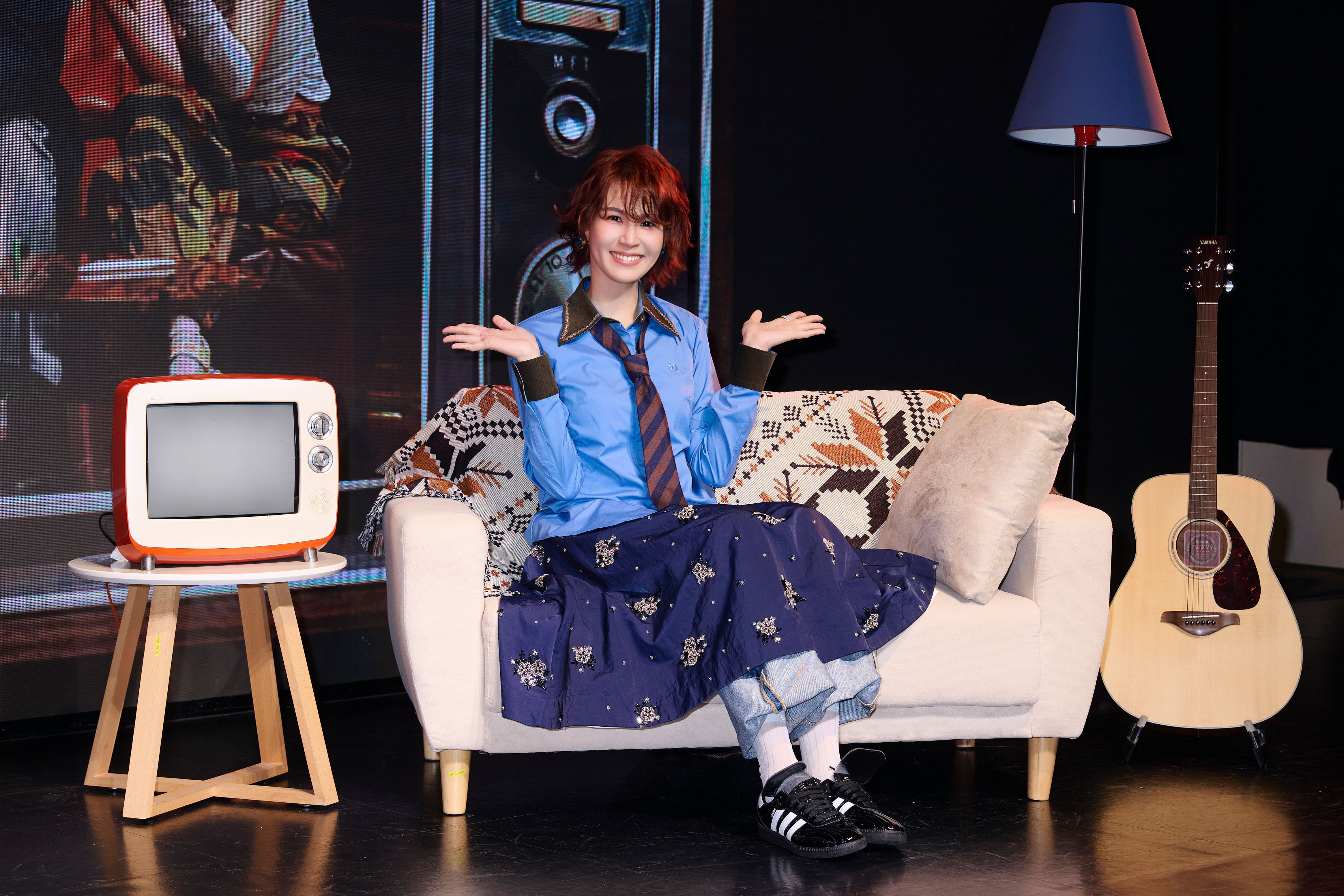 曾沛慈推出新專輯《下週同樣時間》，演藝圈好友錄製VCR祝賀。（華研國際提供）