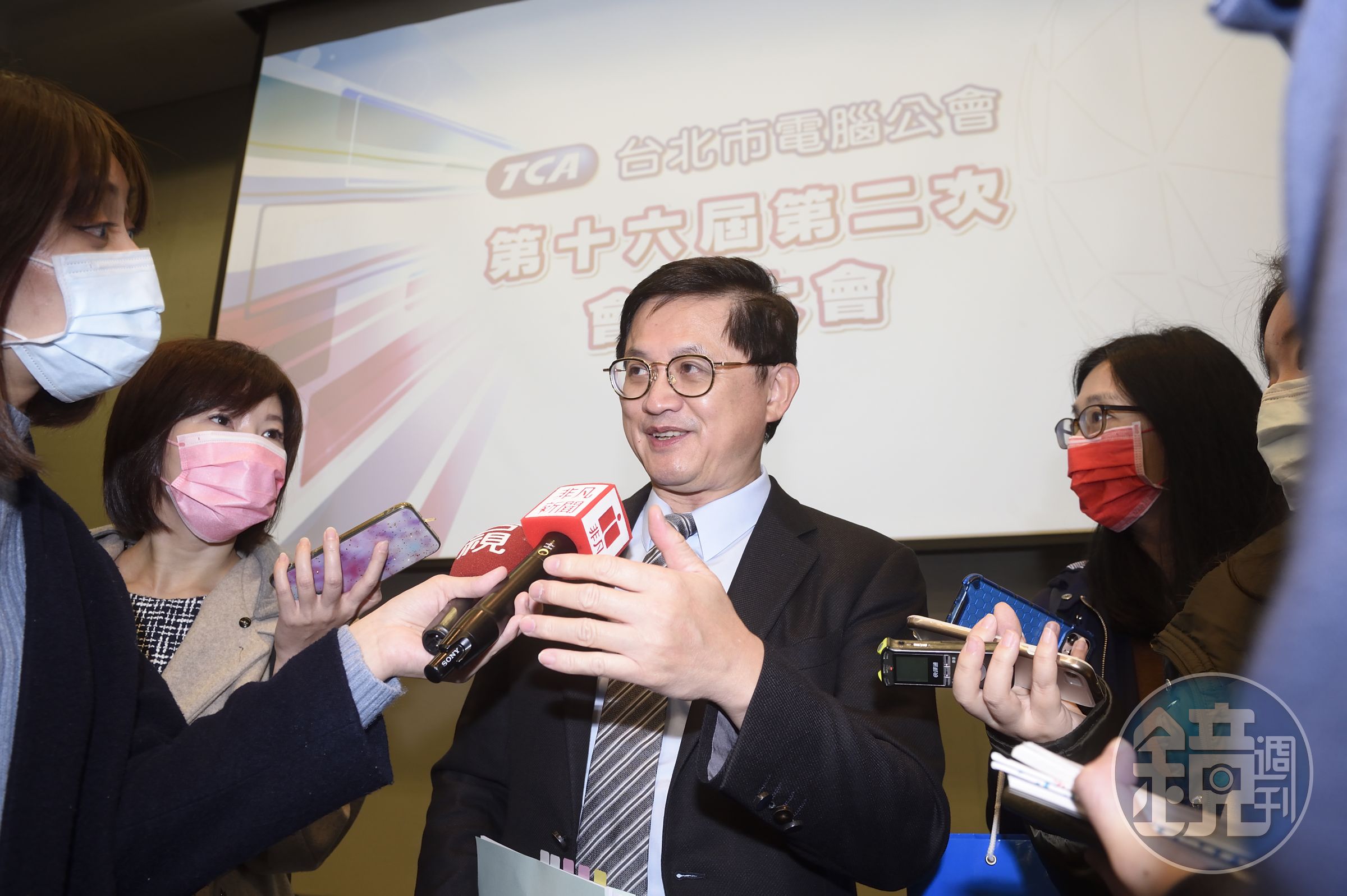 和碩董事長童子賢。（本刊資料照）