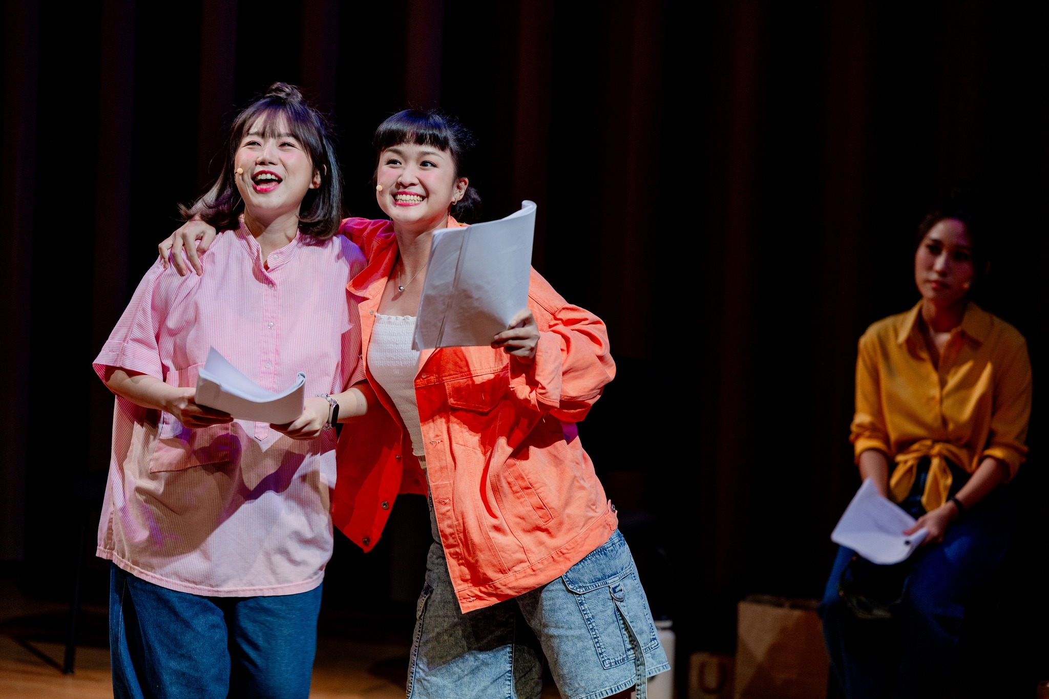 唱歌集去年11月於高雄衛武營推出《爬上頂樓看月亮》搶先試聽會。（唱歌集提供）