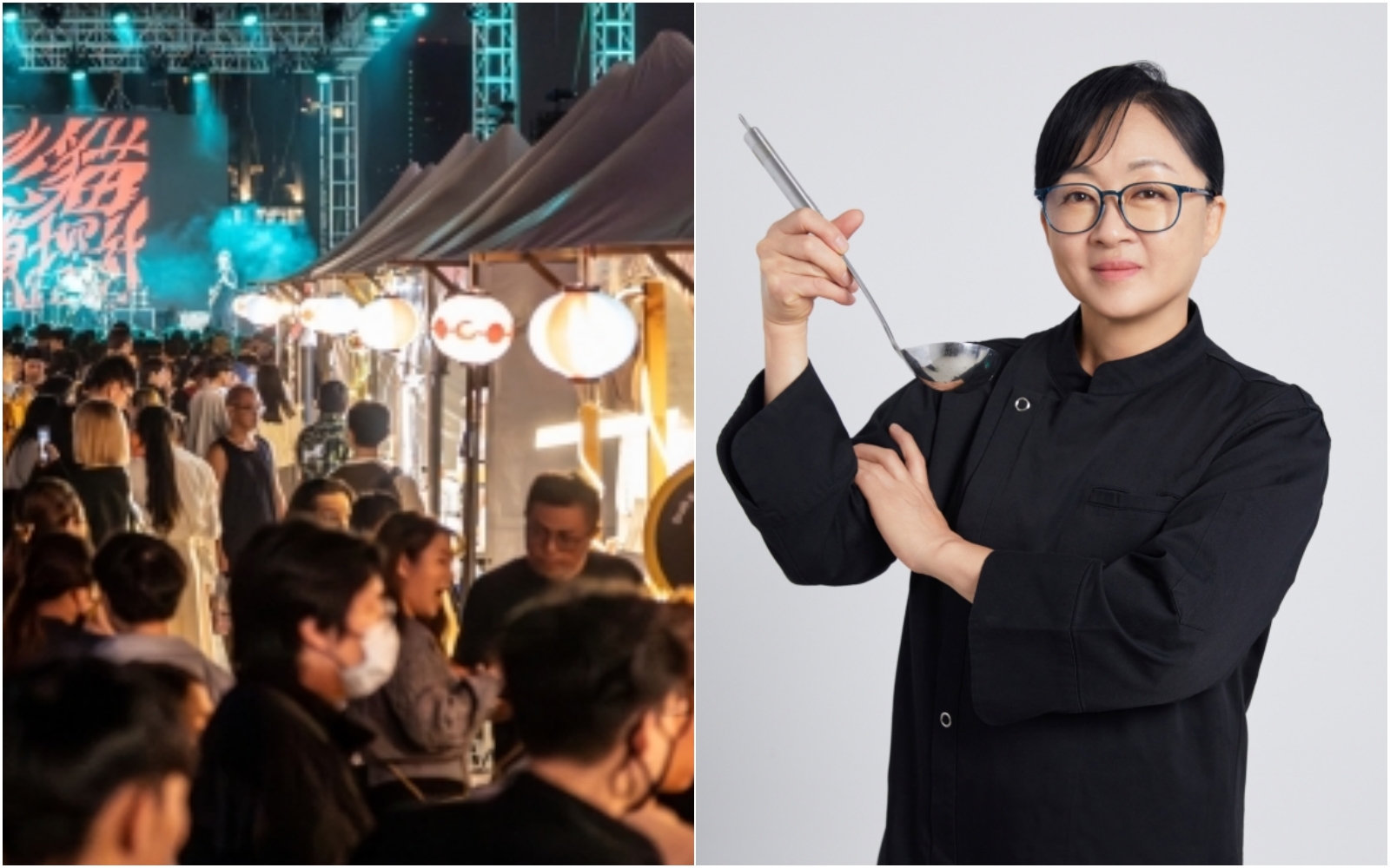 高流12月登場的「下酒祭」，將邀請「學餐名家」李美英廚師現場料理韓食。（高流提供）