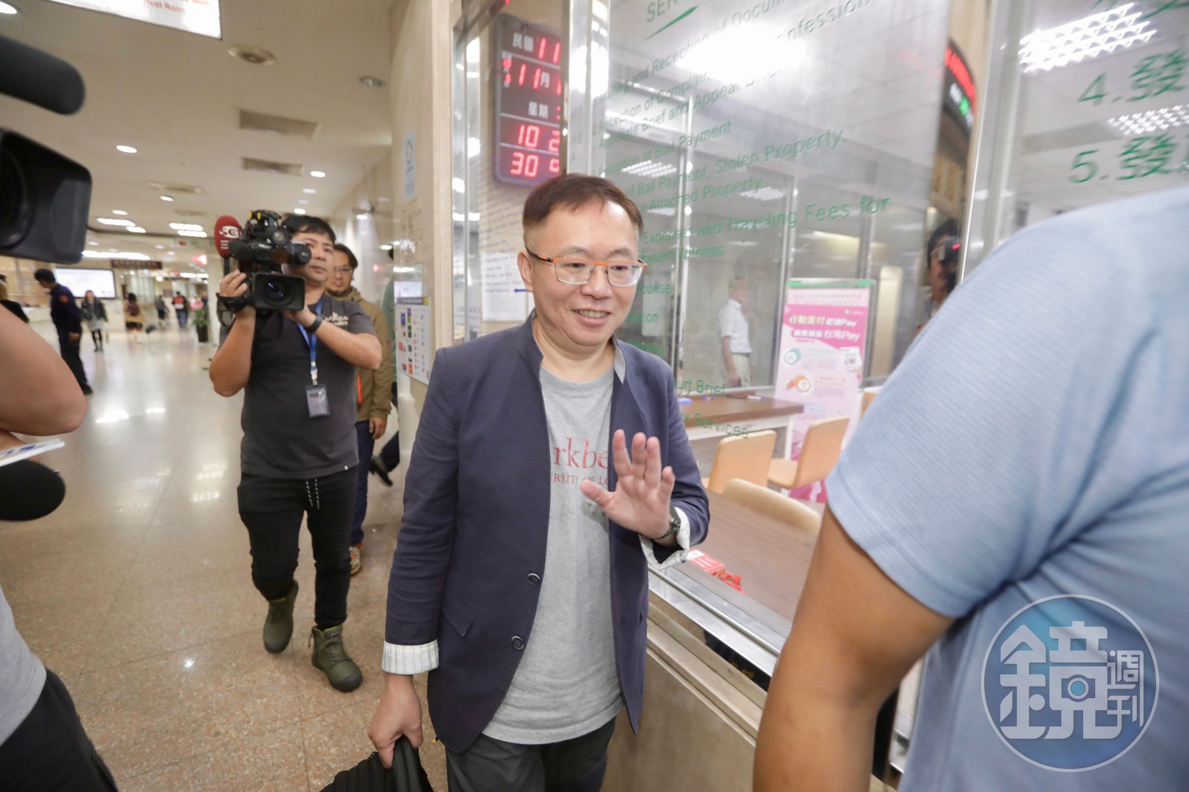 菱傳媒董事長施威全(圖)認為最高檢察署總長的子弟兵藉由傳訊手段干擾言論自由等語。(本刊資料照)