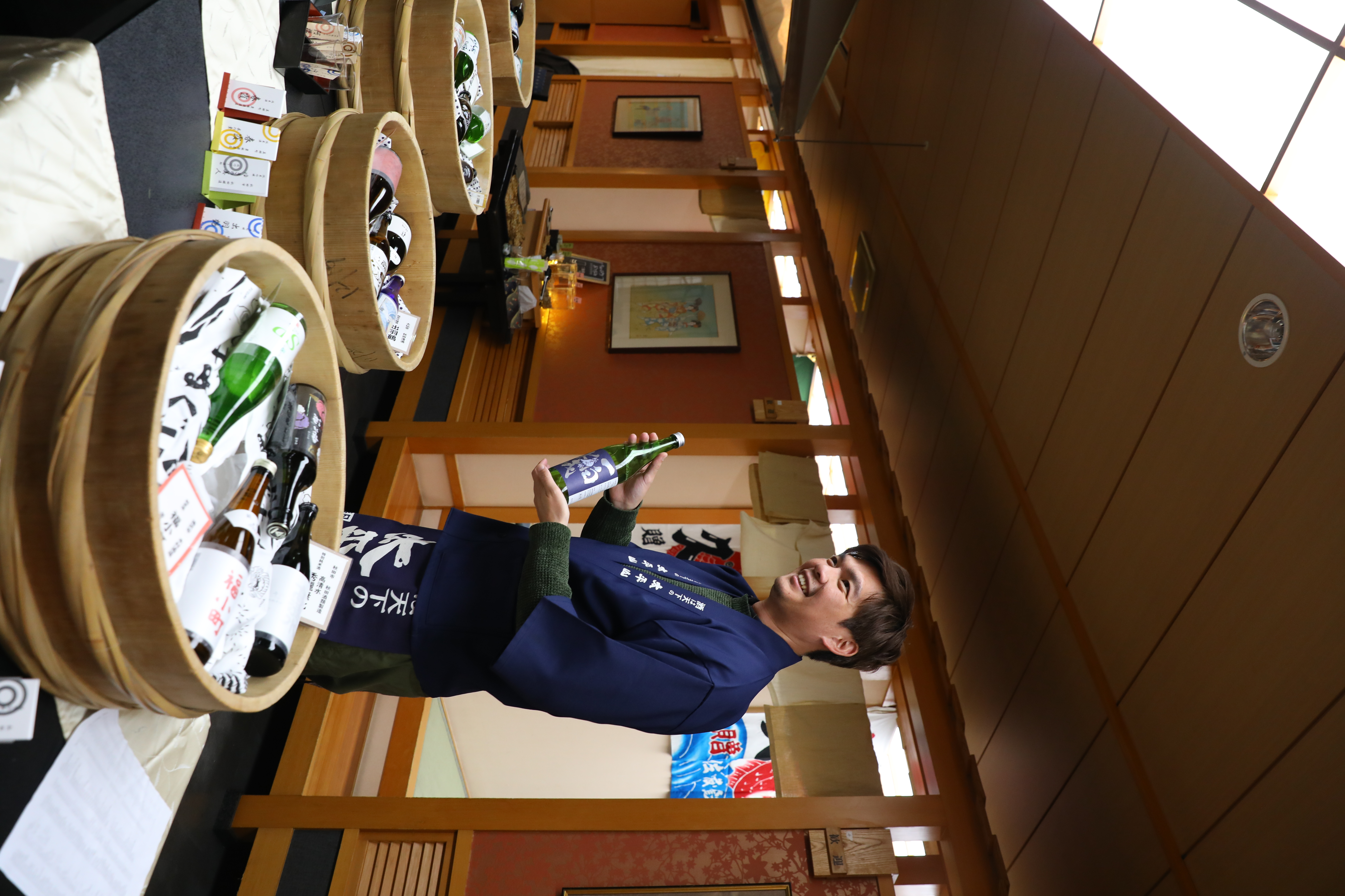 飯店提供20種以上秋田地酒,每天15:00~20:30讓住客免費享用。