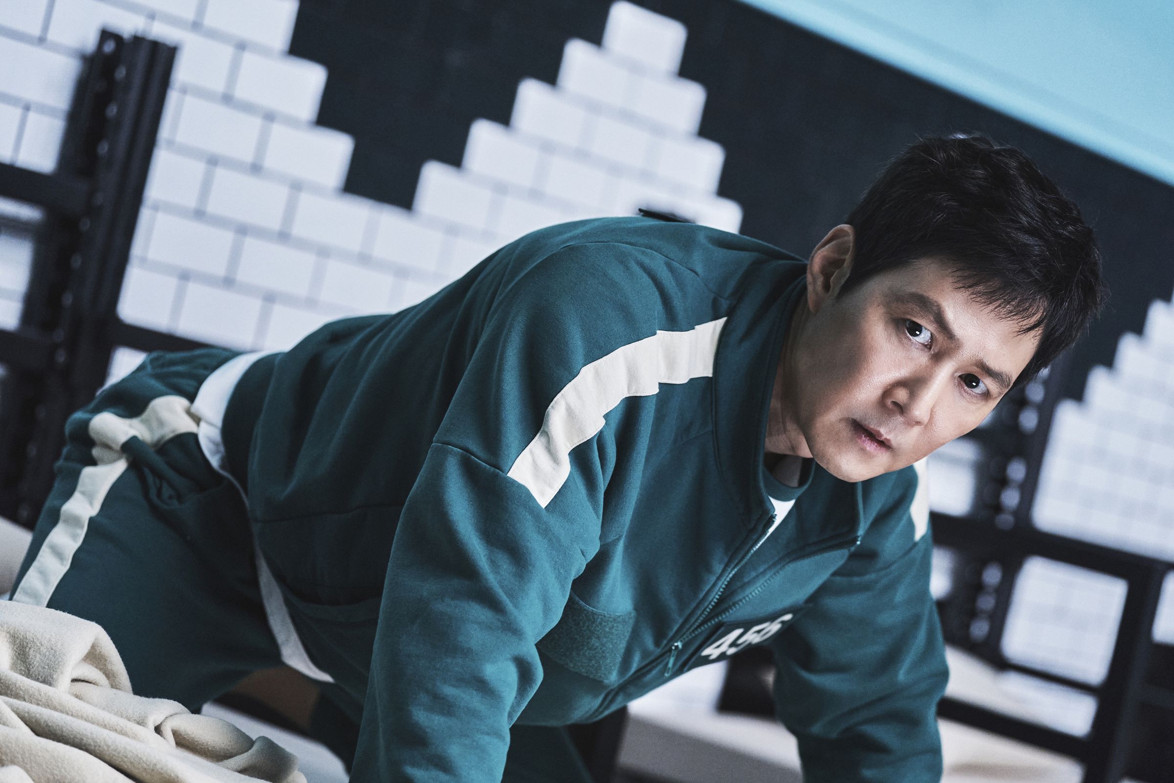 《魷魚遊戲》第2季還沒上檔就入圍金球獎，這堪稱是未演先轟動嗎。（Netflix提供）