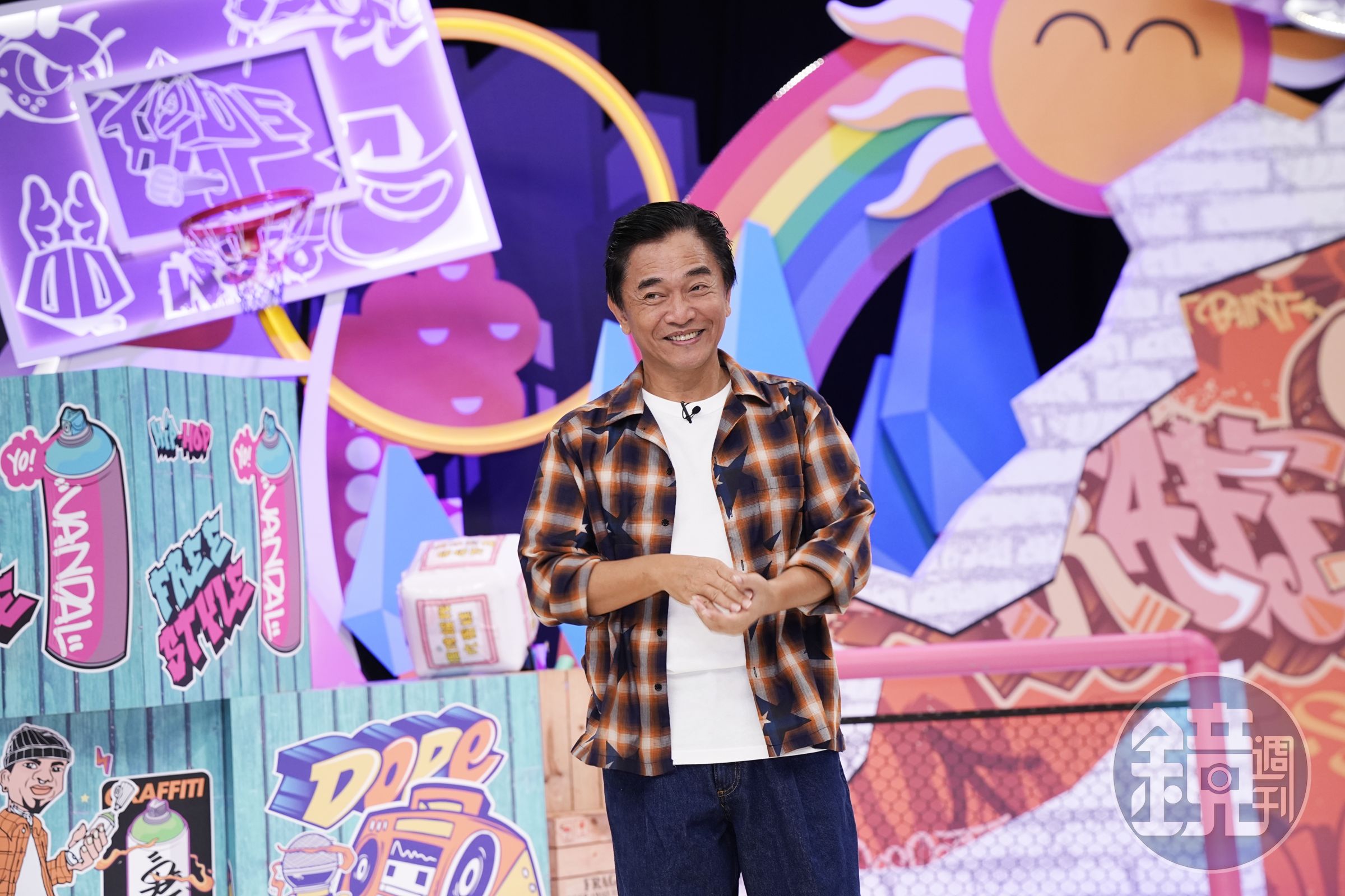 吳宗憲今上中天《綜藝OK啦》錄影。