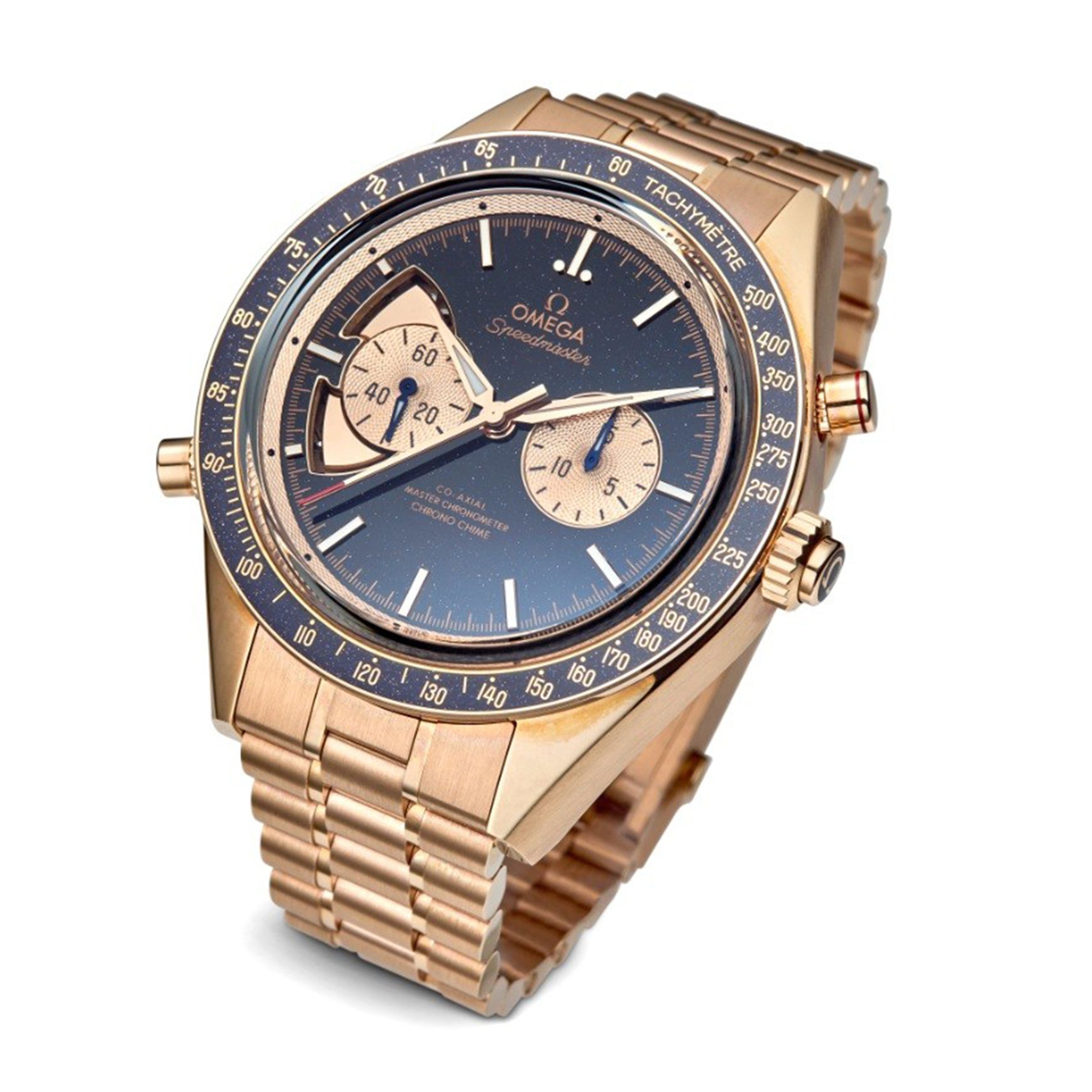 能夠鳴報計時時間的Speedmaster Chrono Chime首度在二手市場現身。