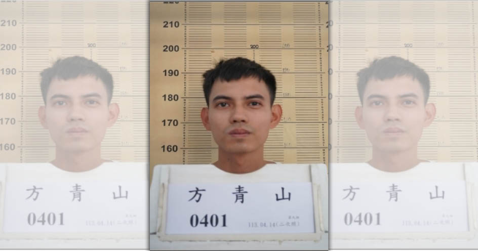 明德外役監受刑人方青山13日逾假未歸遭通緝，今日於台中落網。（翻攝刑事局網站）