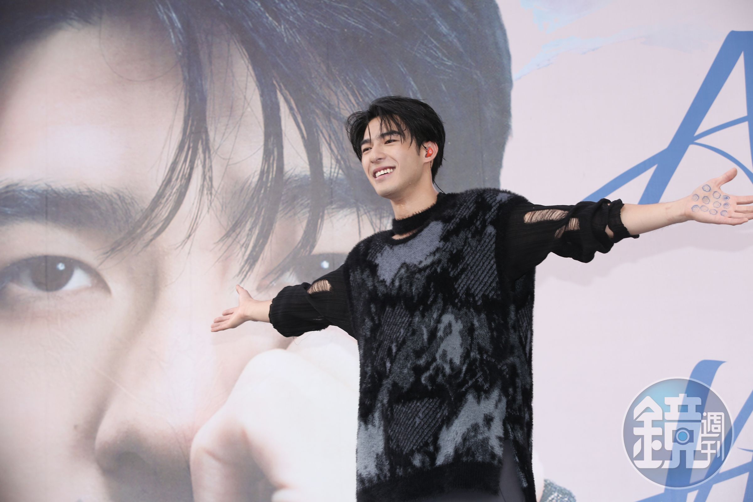 陳昊森坦言簽唱會要Live演唱，壓力很大。