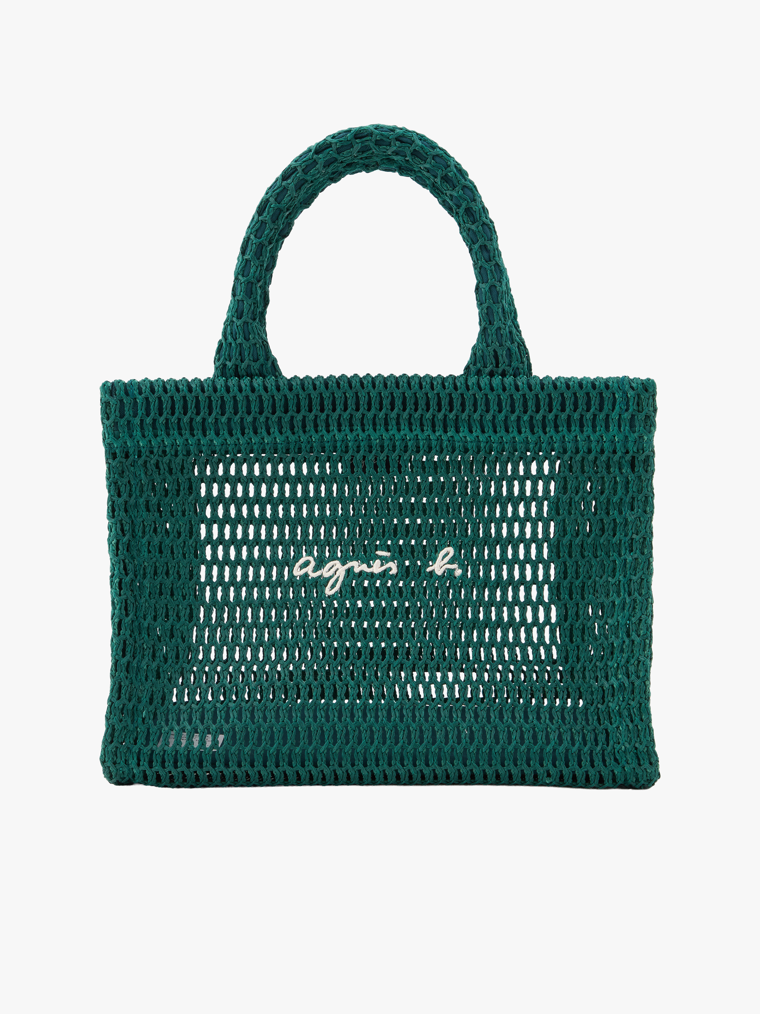 網眼手提包。NT$6,580（agnès b.提供）