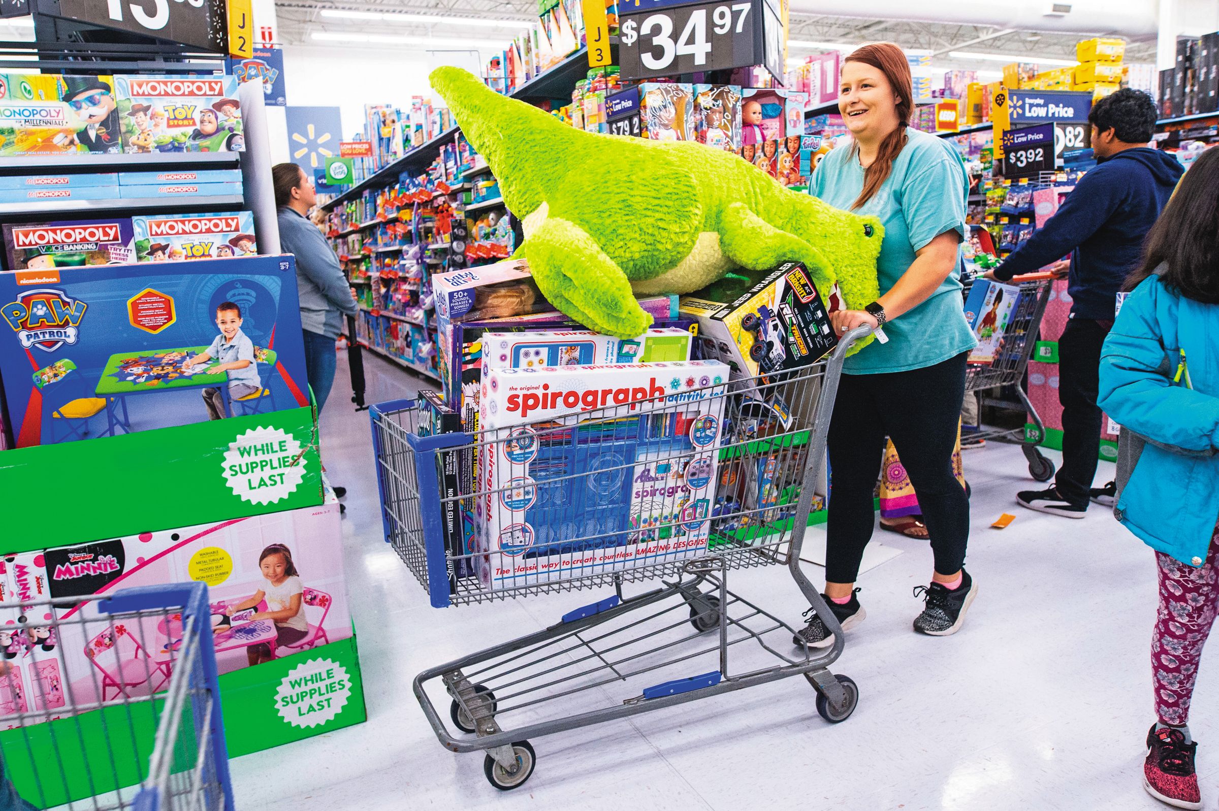 未來美國是否連續降息,仍受通膨及就業數據牽動。(walmart提供)