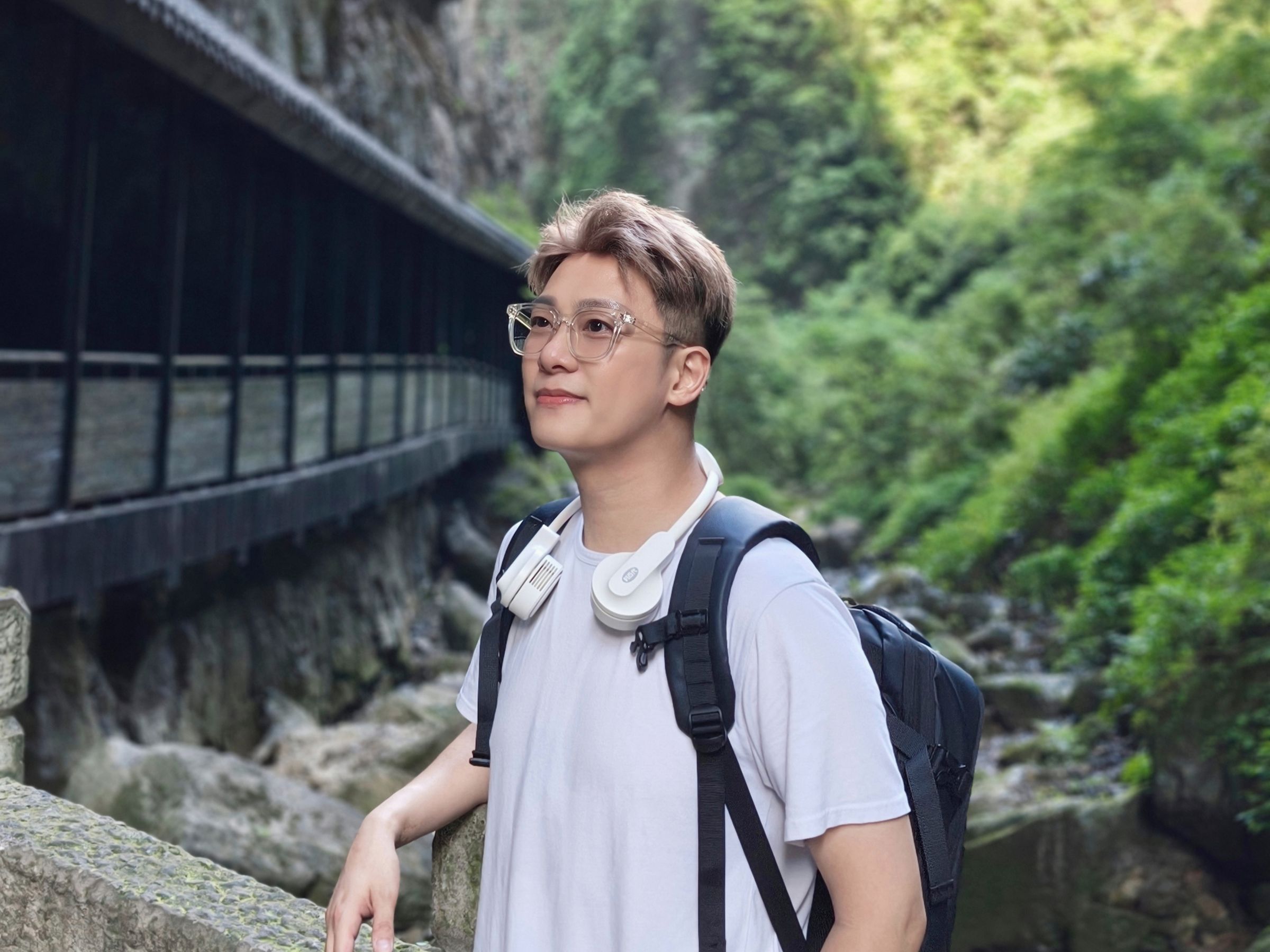林則希想在拍戲之餘開創假髮事業。本人提供