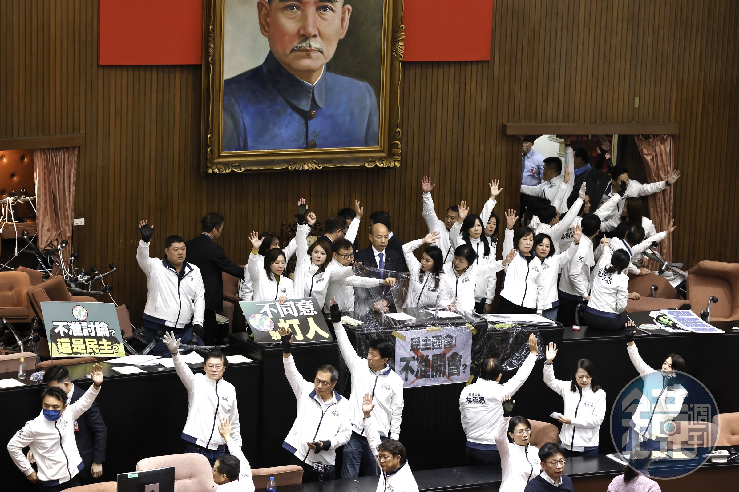 國民黨團原預計處理《老人福利法》，但內部歷經3場會議討論，意見仍分歧而踩煞車。（本刊資料照）