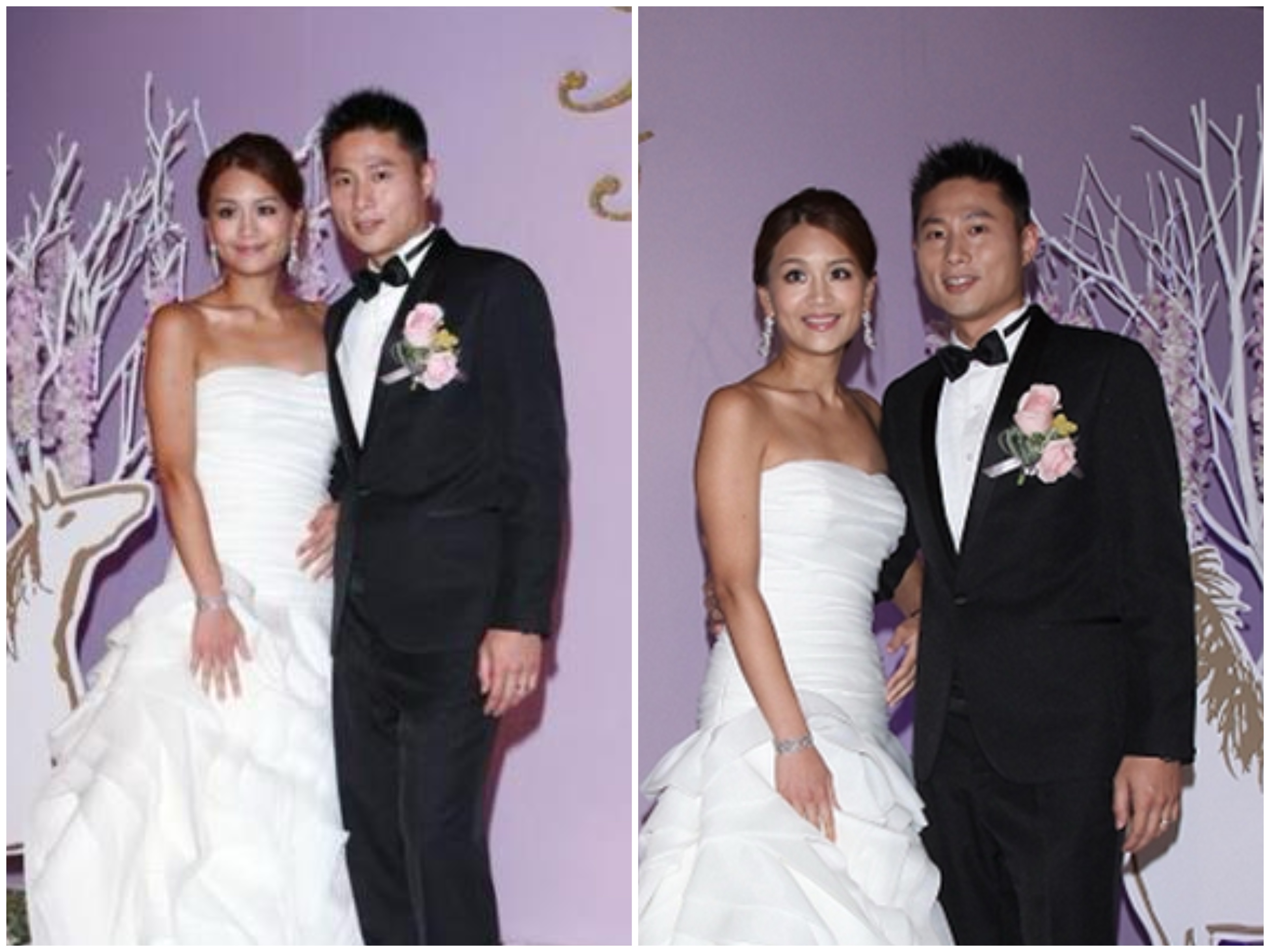 小刀(彭康育)與台玻集團二千金林文晴(Tina)結束了14年婚姻。(圖/翻攝自網路)