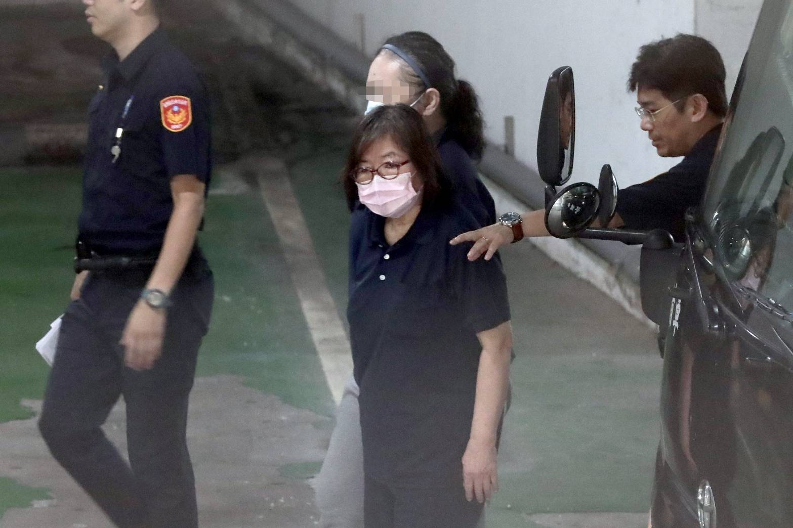 黃呂錦茹首次開庭就認罪，獲1,000萬交保。（鏡報林煒凱攝）