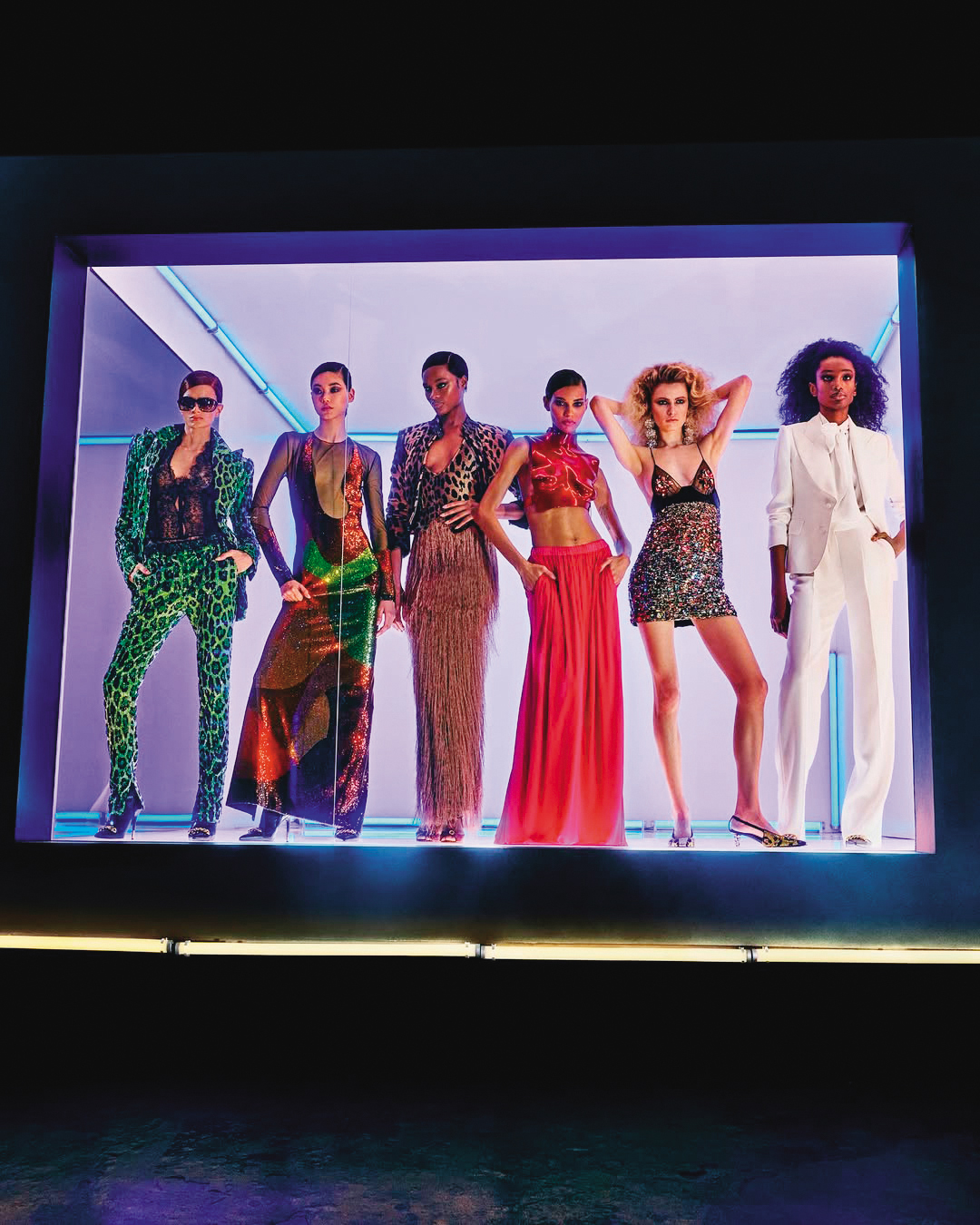 出自Tom Ford之手的女裝,性感卻不庸俗,自信但不自大。(翻攝自Tom Ford IG)