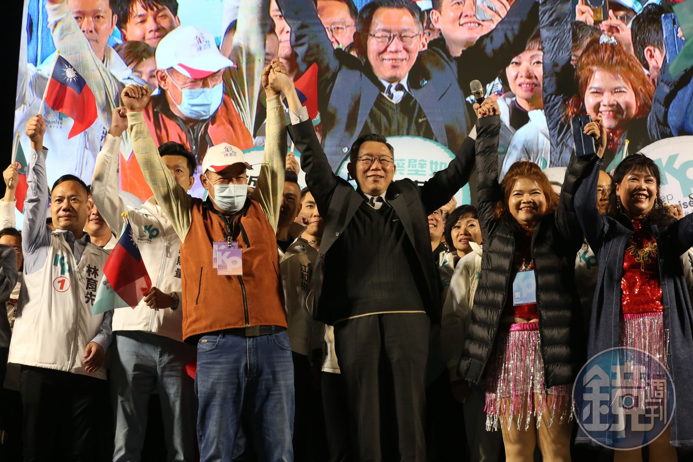 柯文哲聲稱,若當年前高雄市長韓國瑜進入台北市政府,「現在副總統搭檔應該是他」。