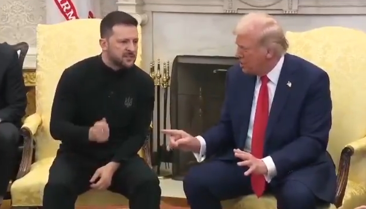 烏克蘭總統澤倫斯基（Volodymyr Zelenskyy），在白宮與美國總統川普（Donald Trump）不歡而散，但並非無轉圜餘地。（翻攝自X）