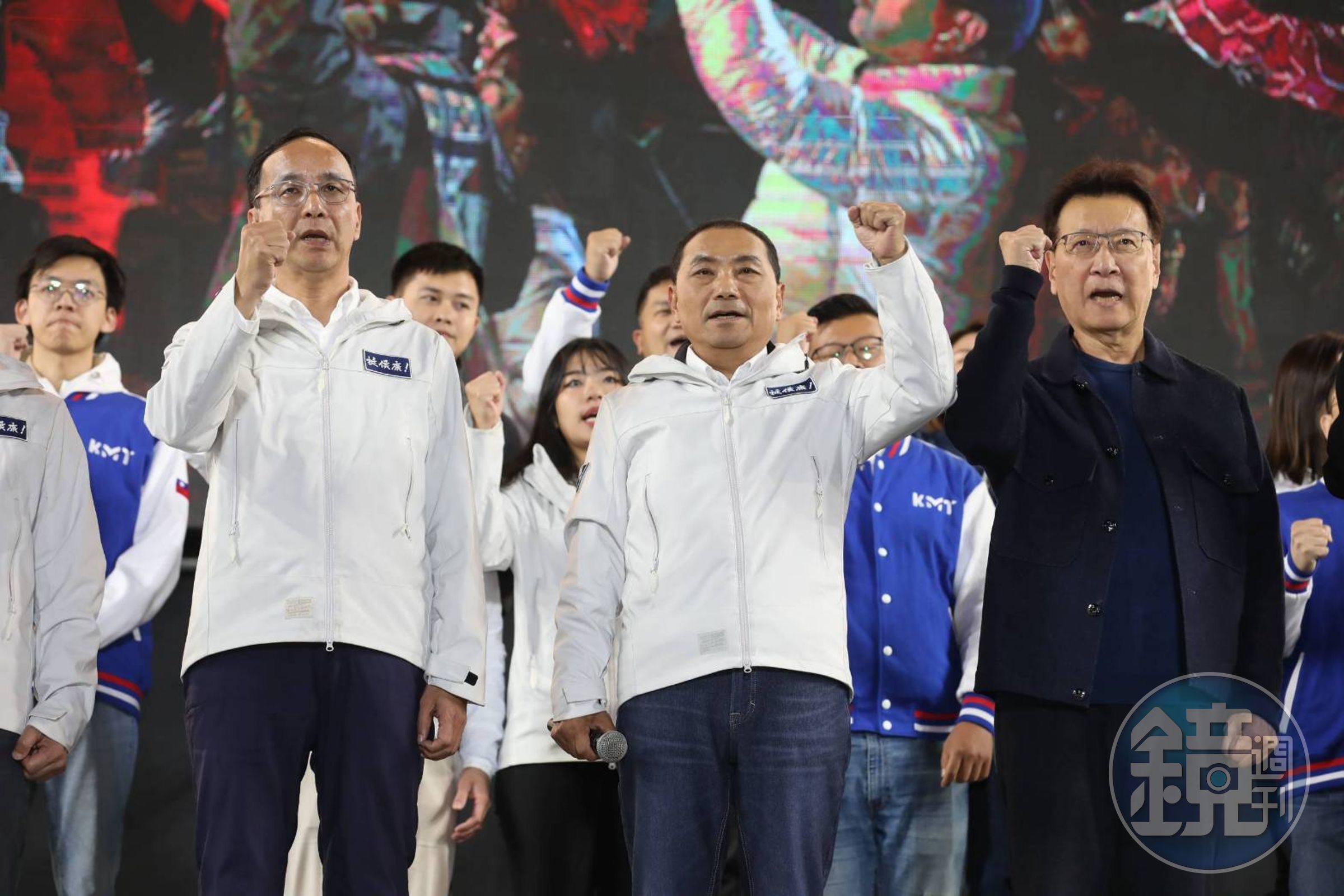 侯友宜最終落後賴清德約90萬票,以33.5%的得票率作收。(本刊資料照)