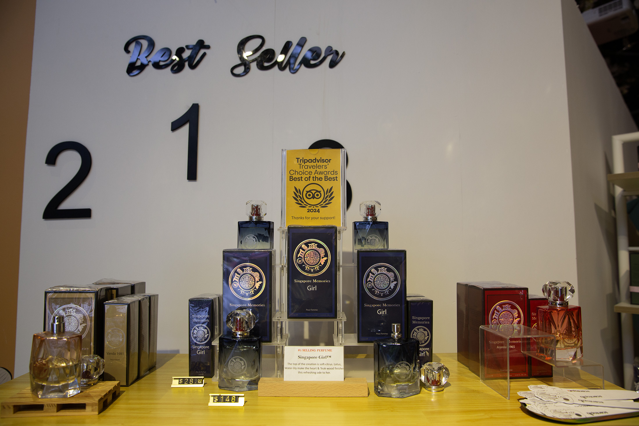位於聖淘沙的Scentopia香水店，是許多人以香氛帶回新加坡旅行記憶的必訪之地。